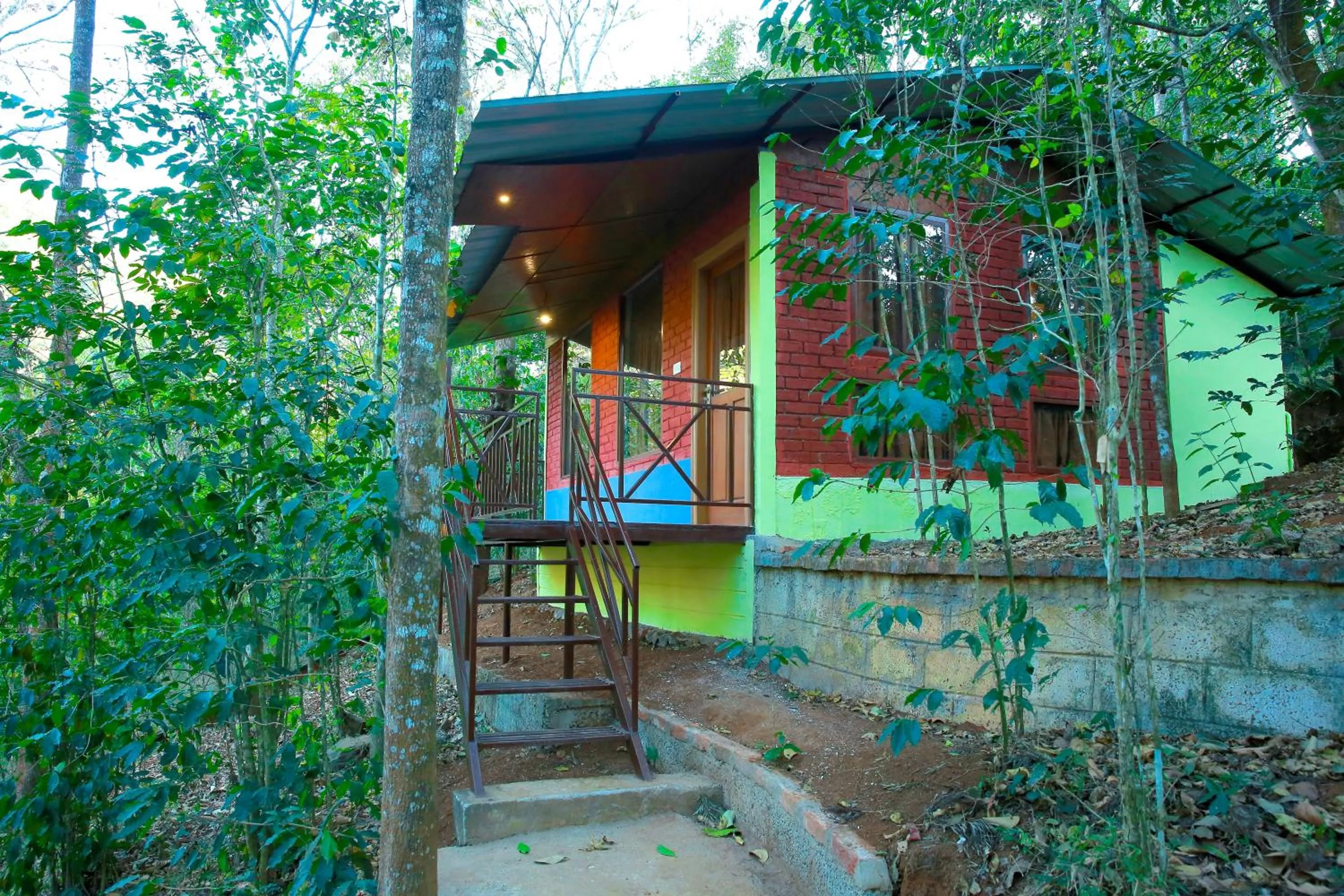 Property building in Snow Hills Nature Resort, Thekkady