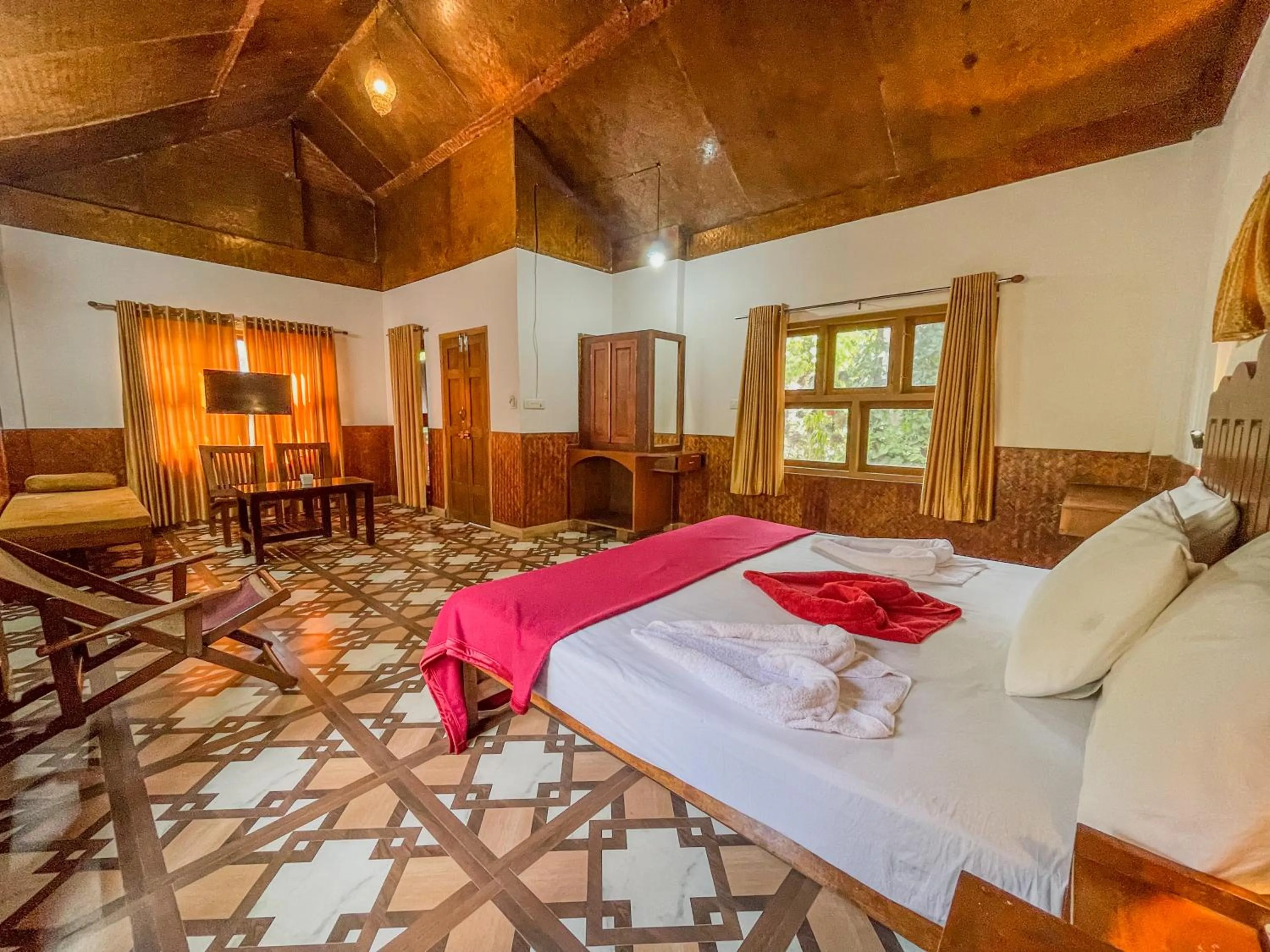 Bed in Snow Hills Nature Resort, Thekkady