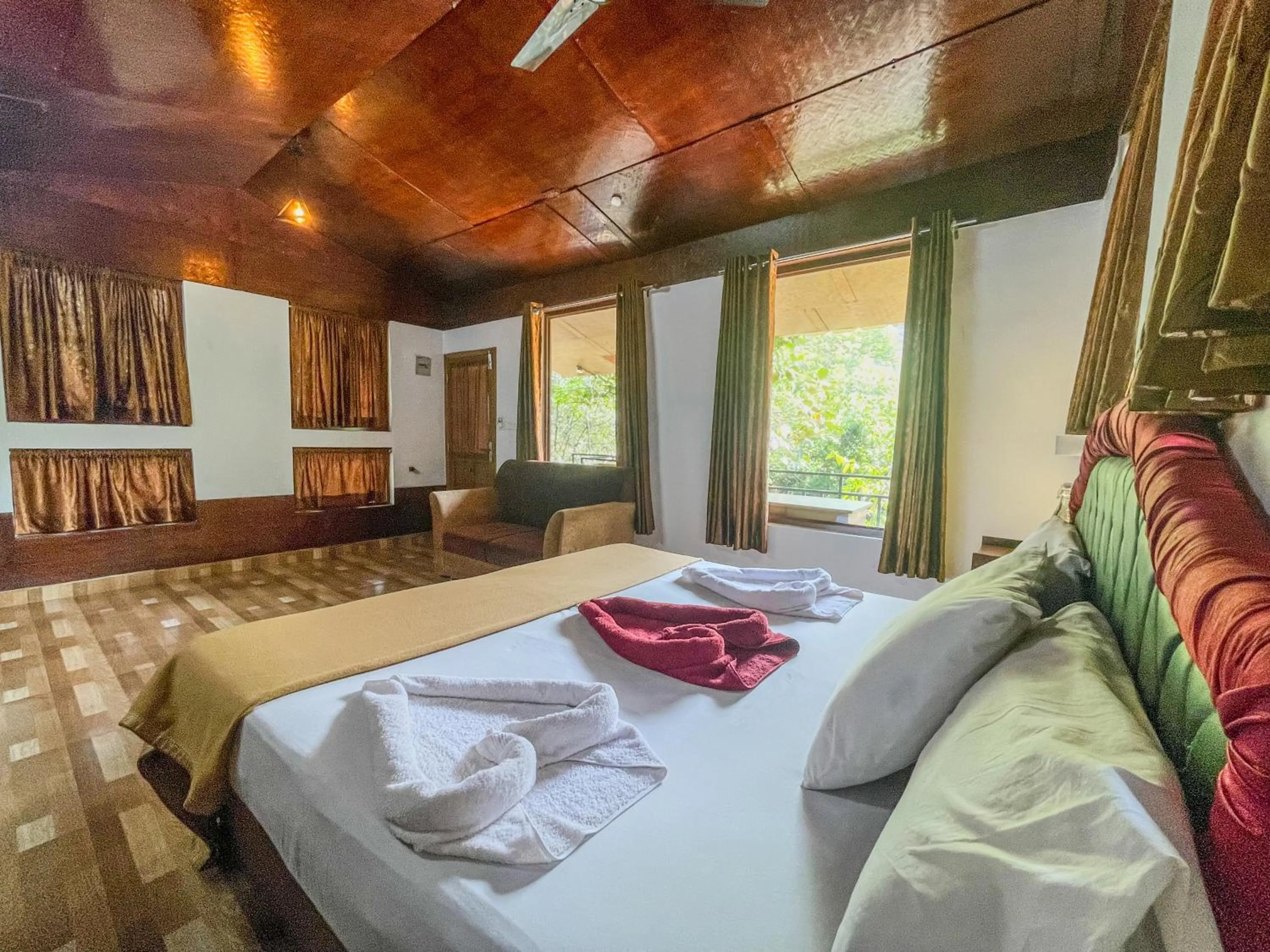 Bed in Snow Hills Nature Resort, Thekkady