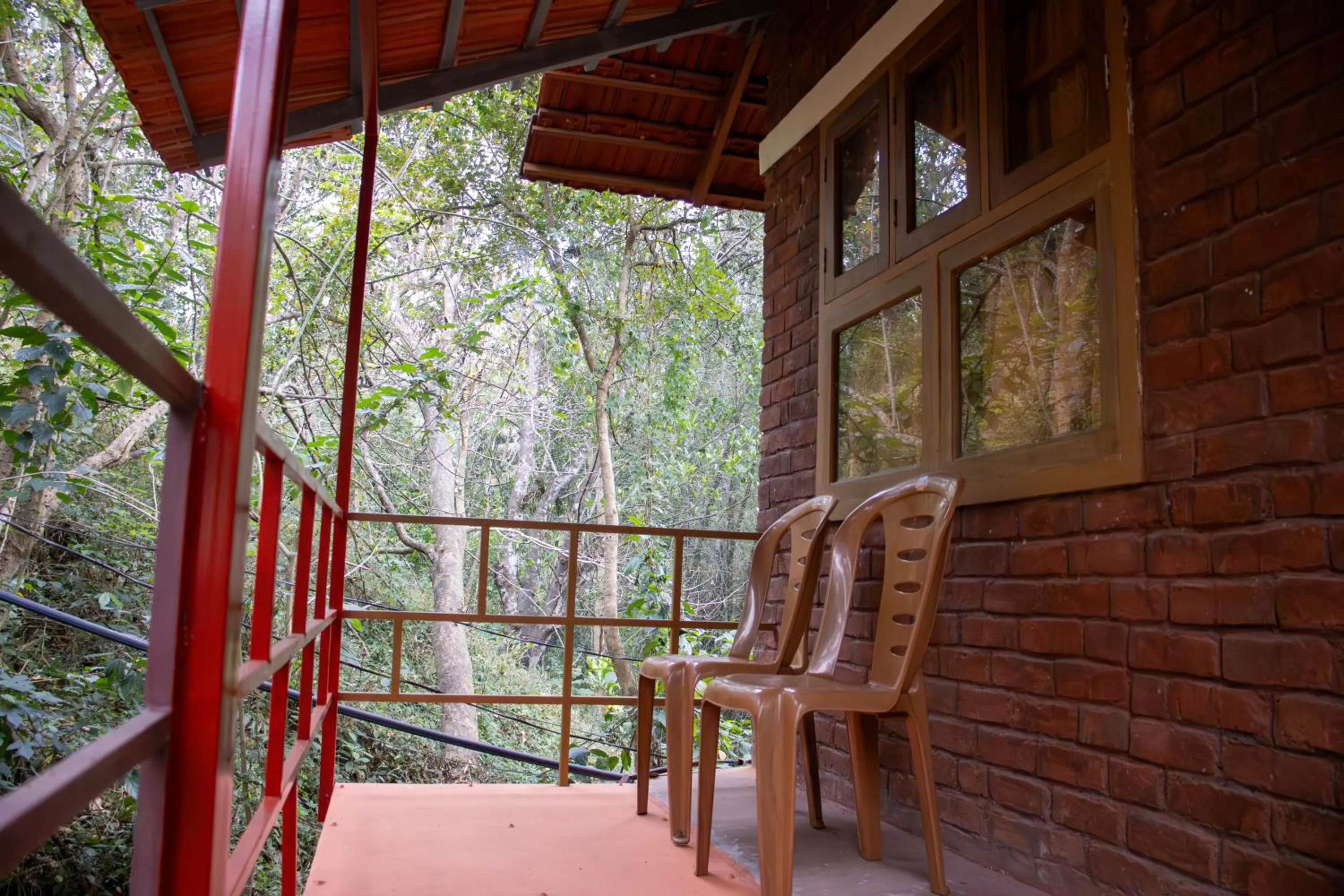 Balcony/Terrace in Snow Hills Nature Resort, Thekkady