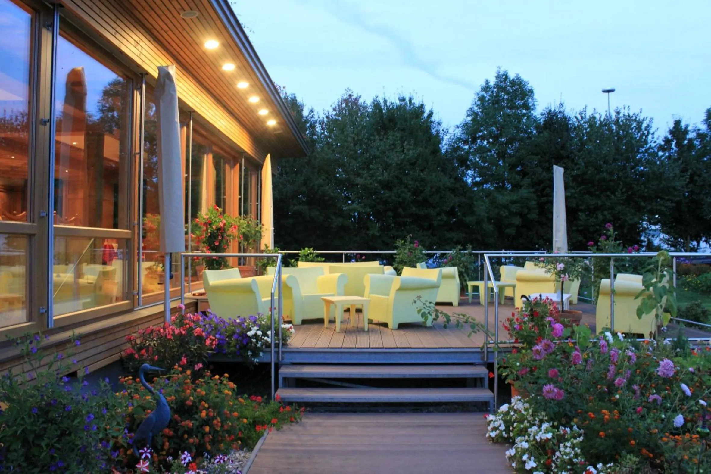 Balcony/Terrace in Airporthotel Salzburg - Hotel am Salzburg Airport
