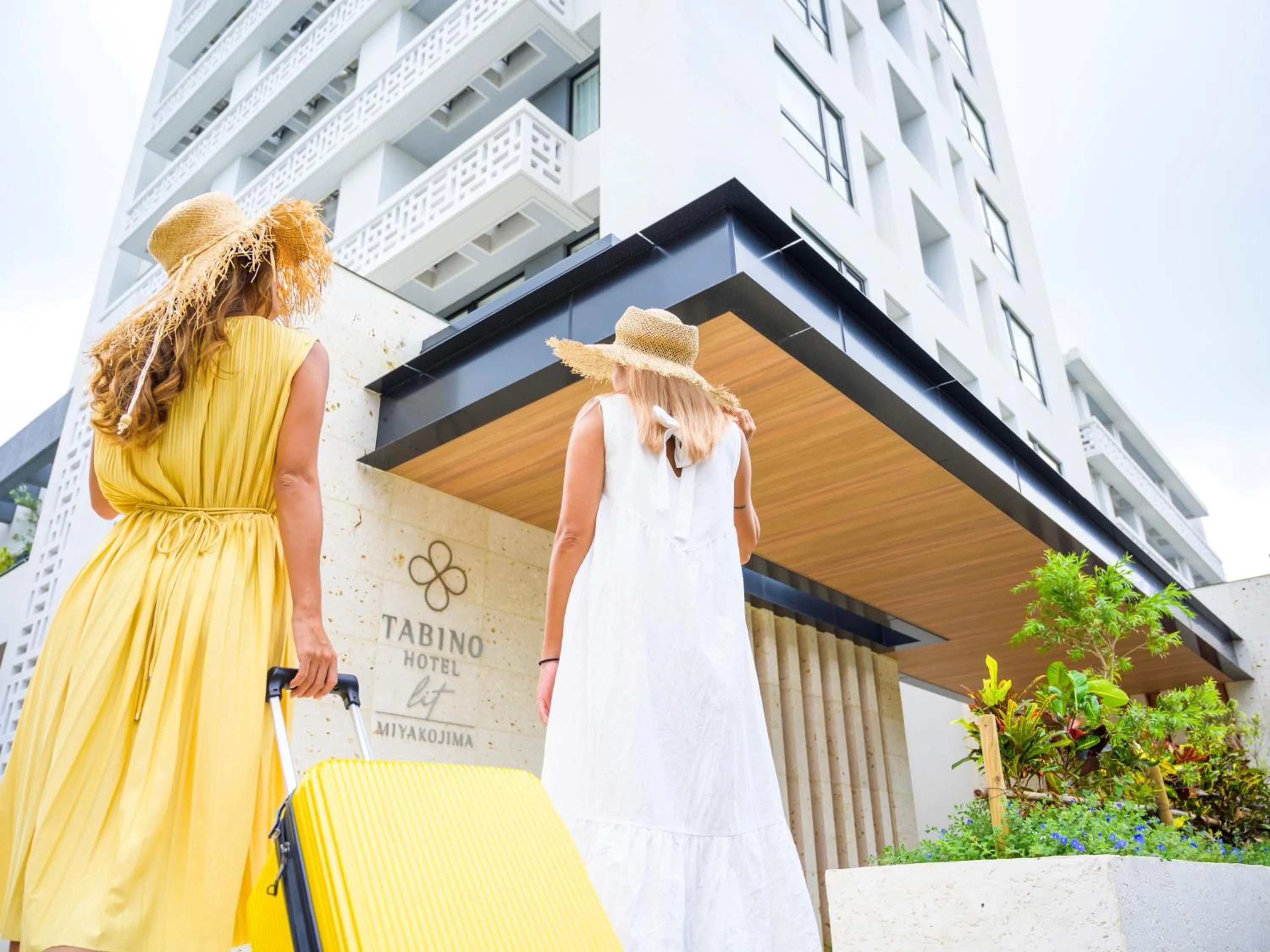 Property building in Tabino Hotel lit Miyakojima