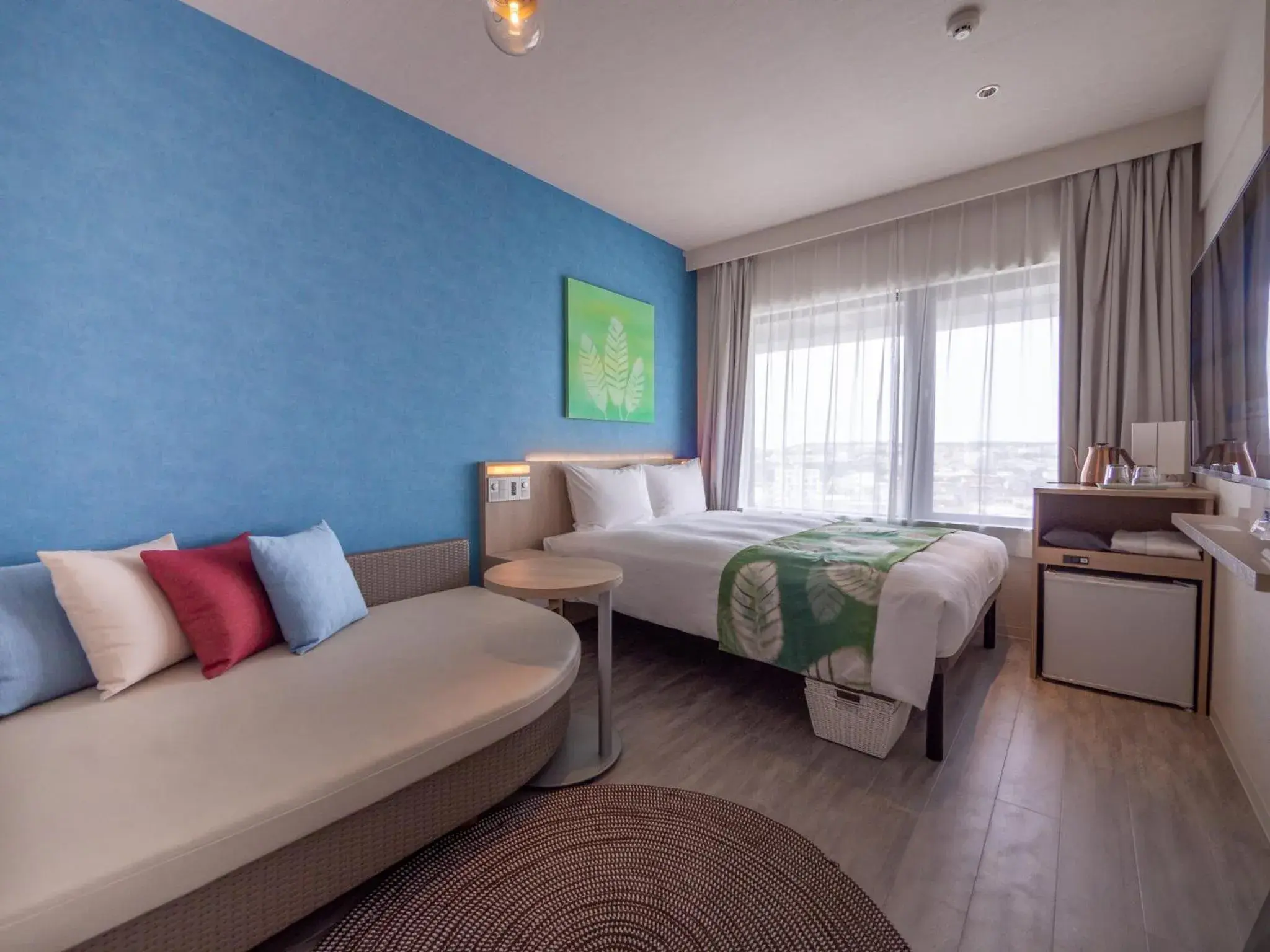 Photo of the whole room, Bed in Tabino Hotel lit Miyakojima Photo of the whole room, Bed in Tabino Hotel lit Miyakojima