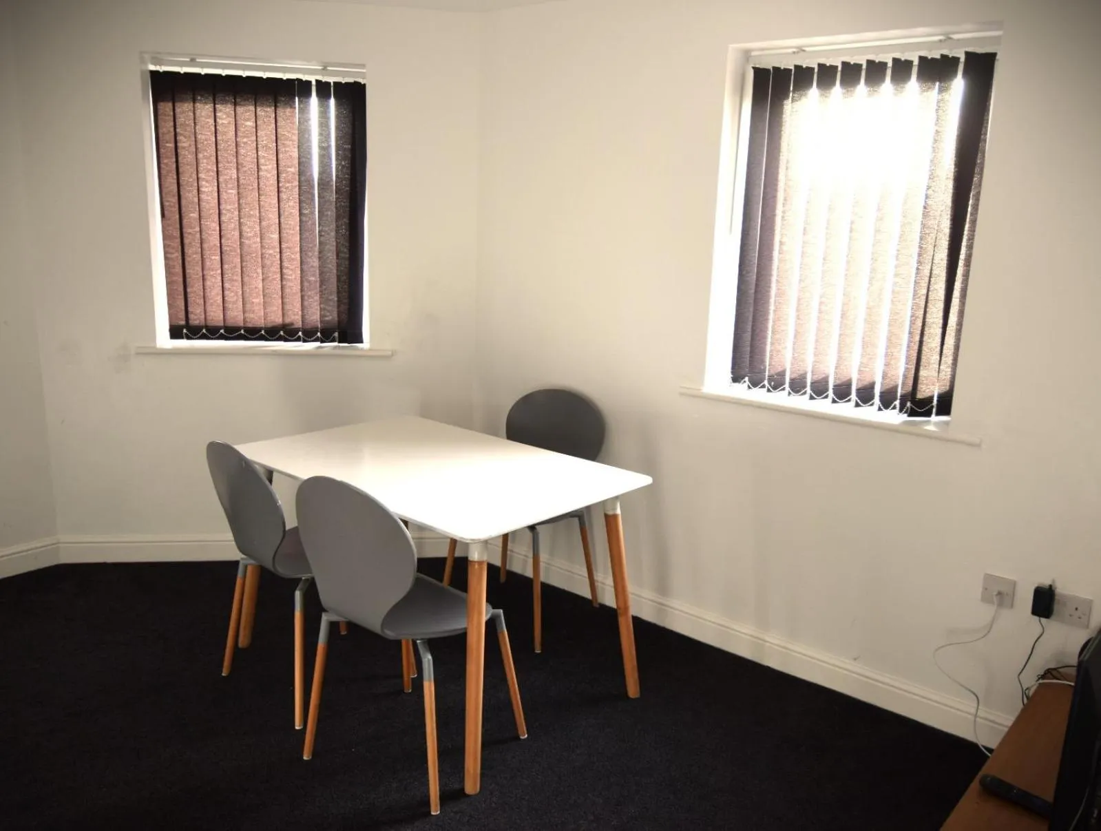 Seating area in OYO Victoria Apartments