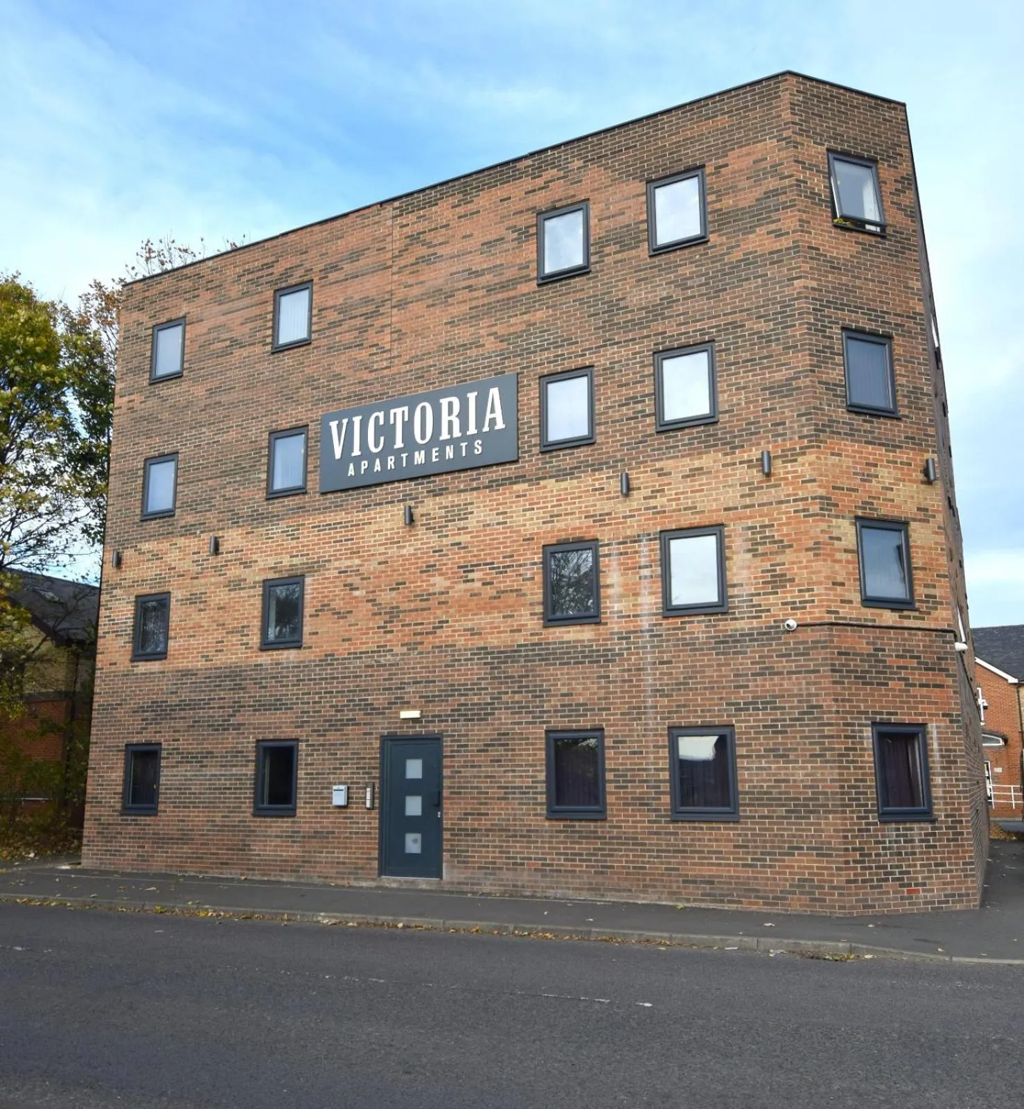 Property building in OYO Victoria Apartments