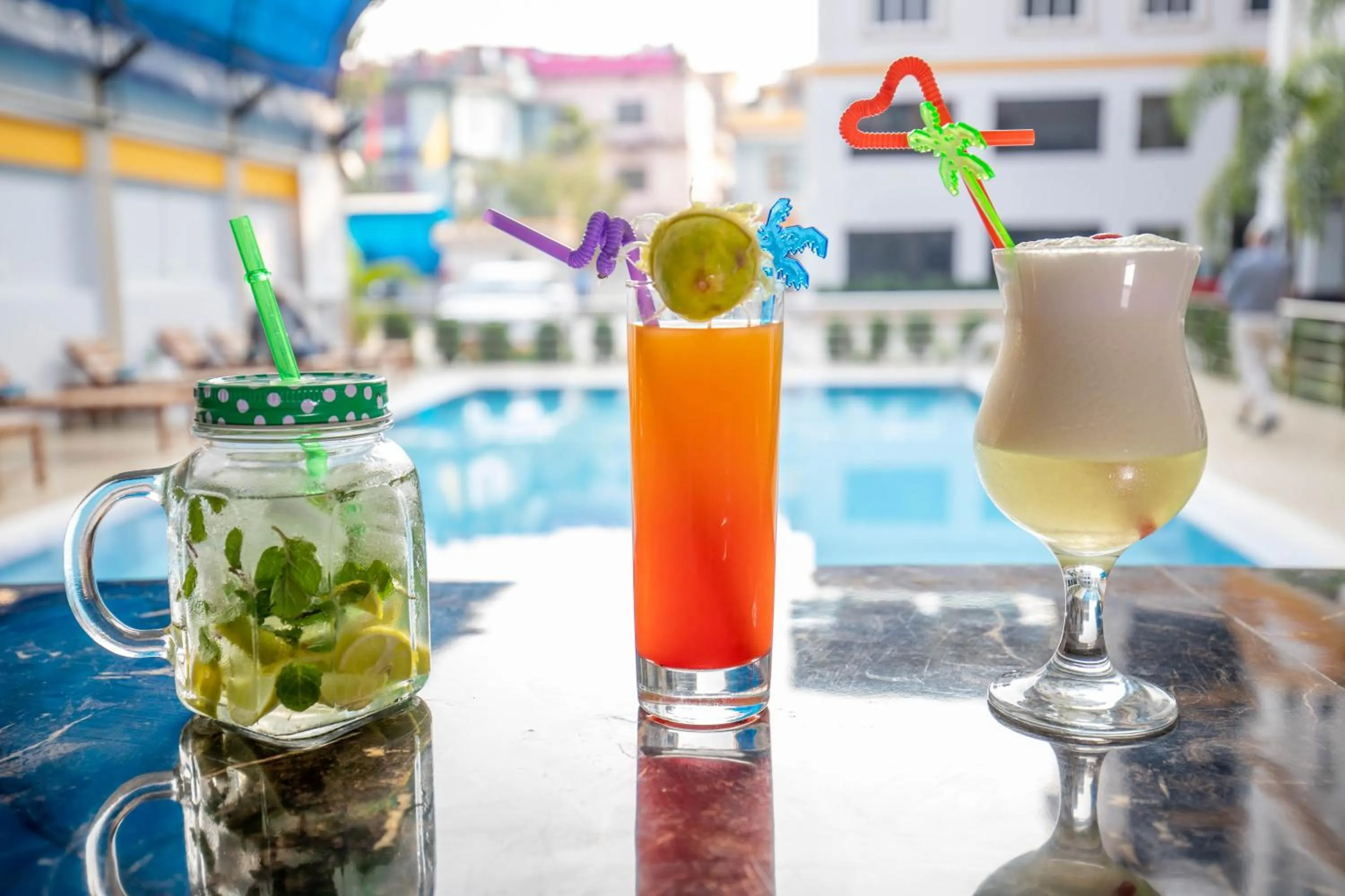 Swimming pool in Siddhartha Hotel Grand City