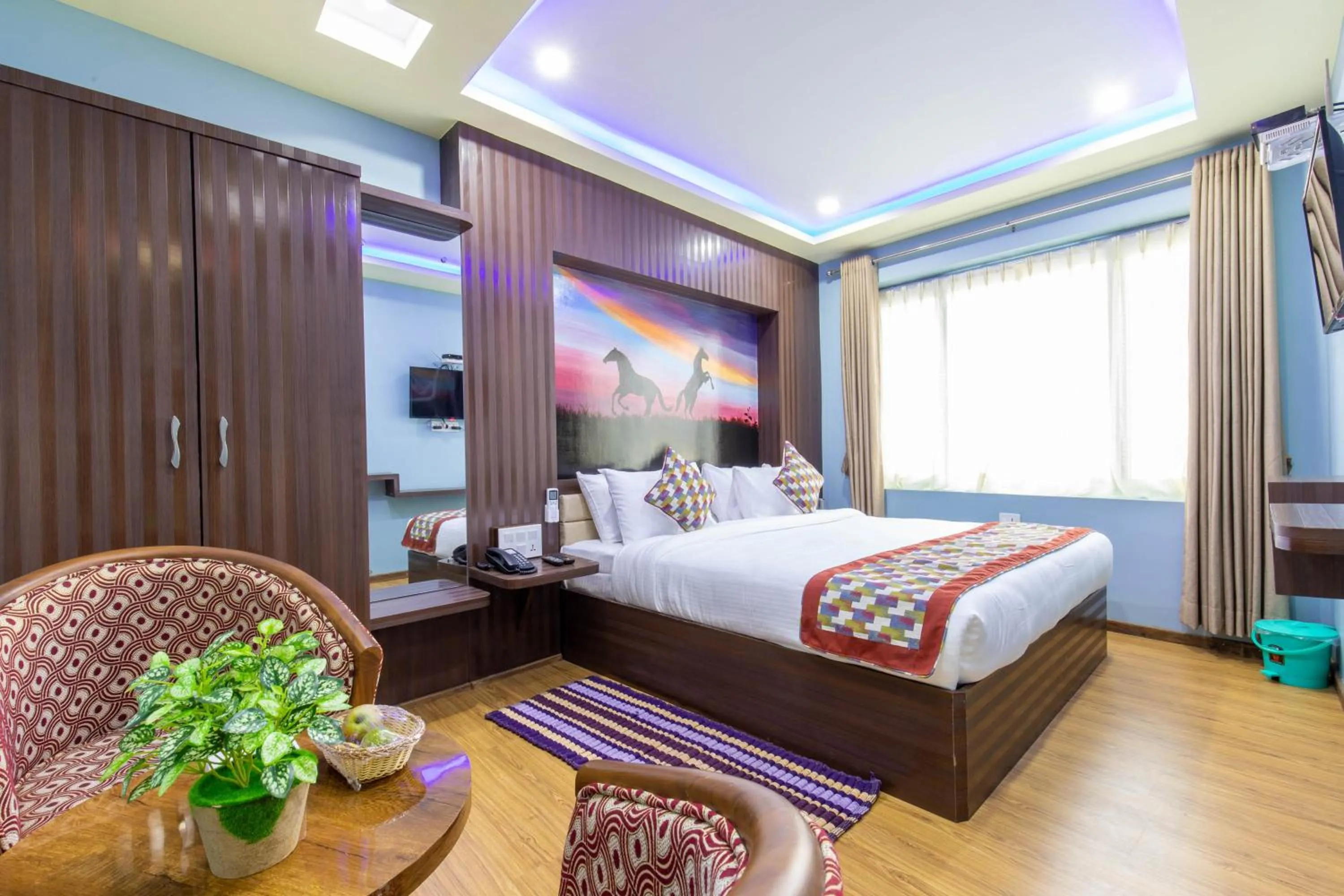 Bed in Siddhartha Hotel Grand City