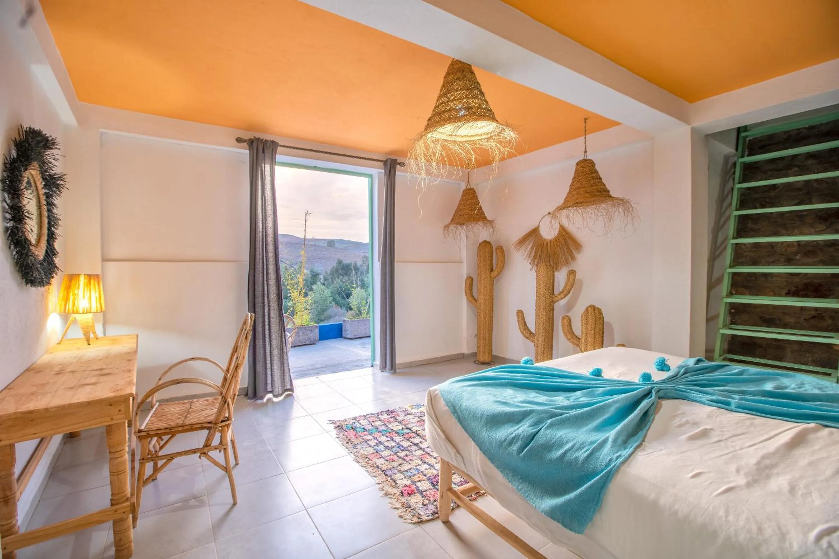 Bedroom, Bed in La Fattoria Ecolodge