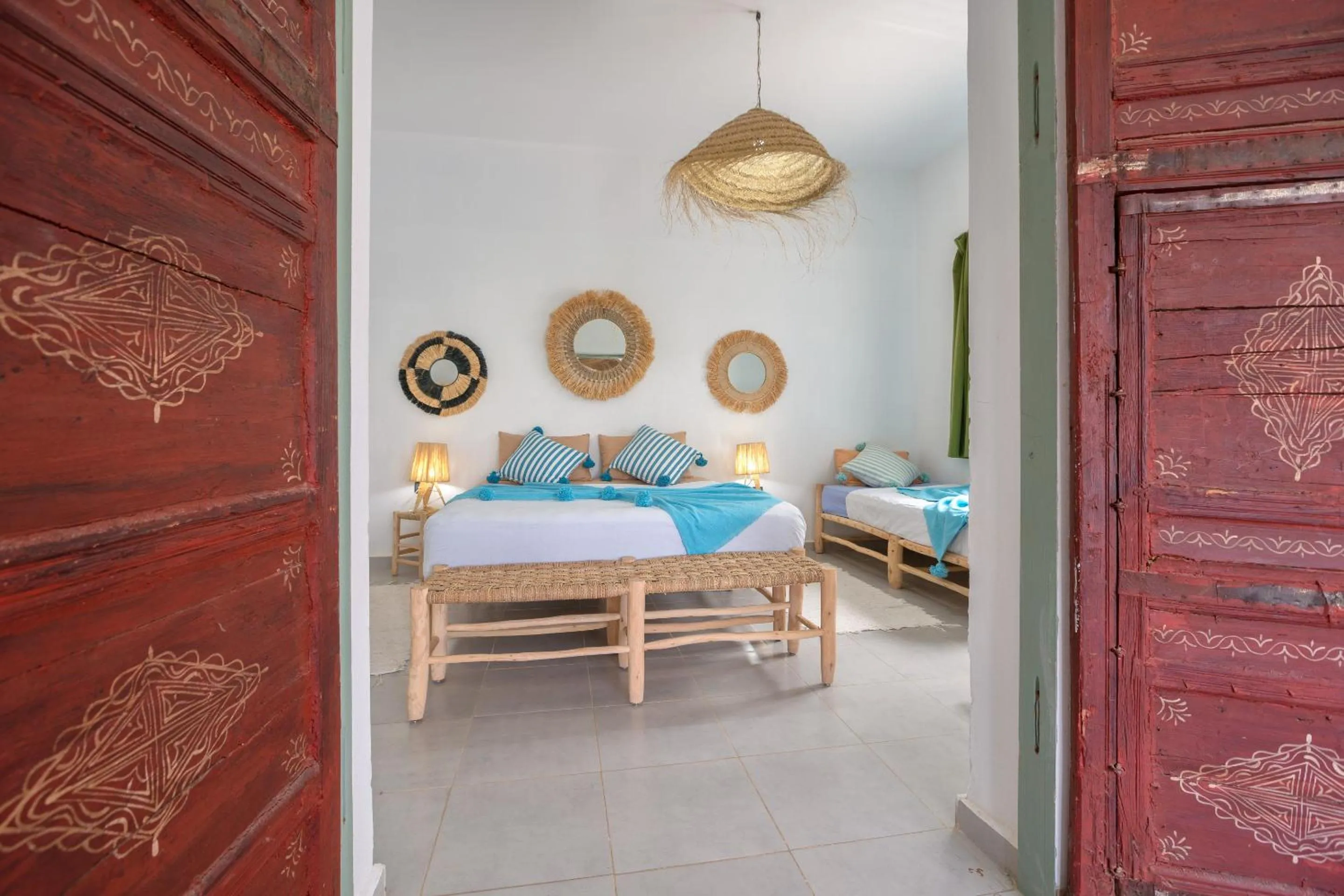 Bedroom, Bed in La Fattoria Ecolodge