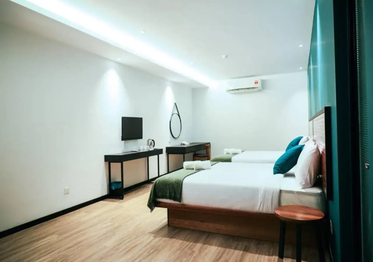 Family Double Queen Room - No Window in The Journey hotel Family Double Queen Room - No Window in The Journey hotel