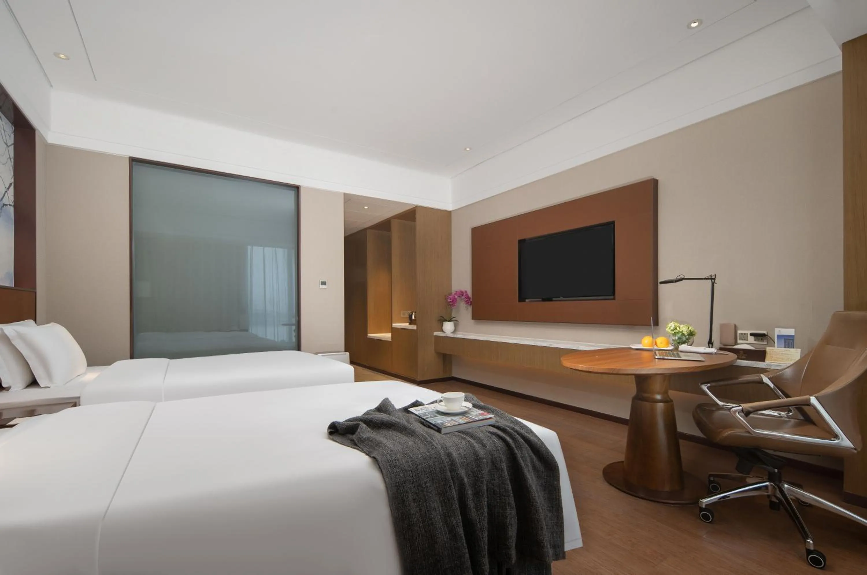 Bed in Optical Valley Convention Hotel