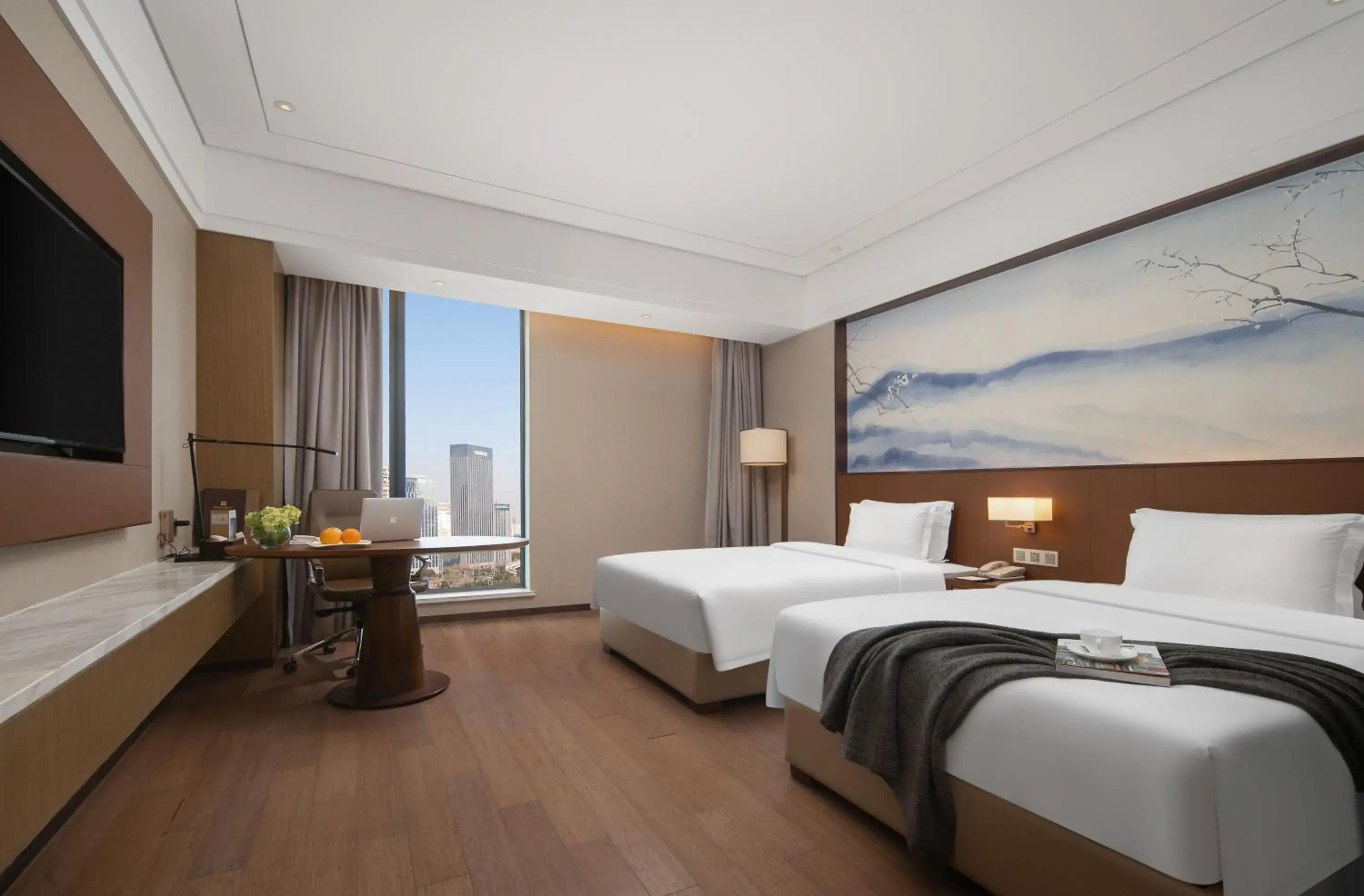 Superior Twin Room in Optical Valley Convention Hotel Superior Twin Room in Optical Valley Convention Hotel