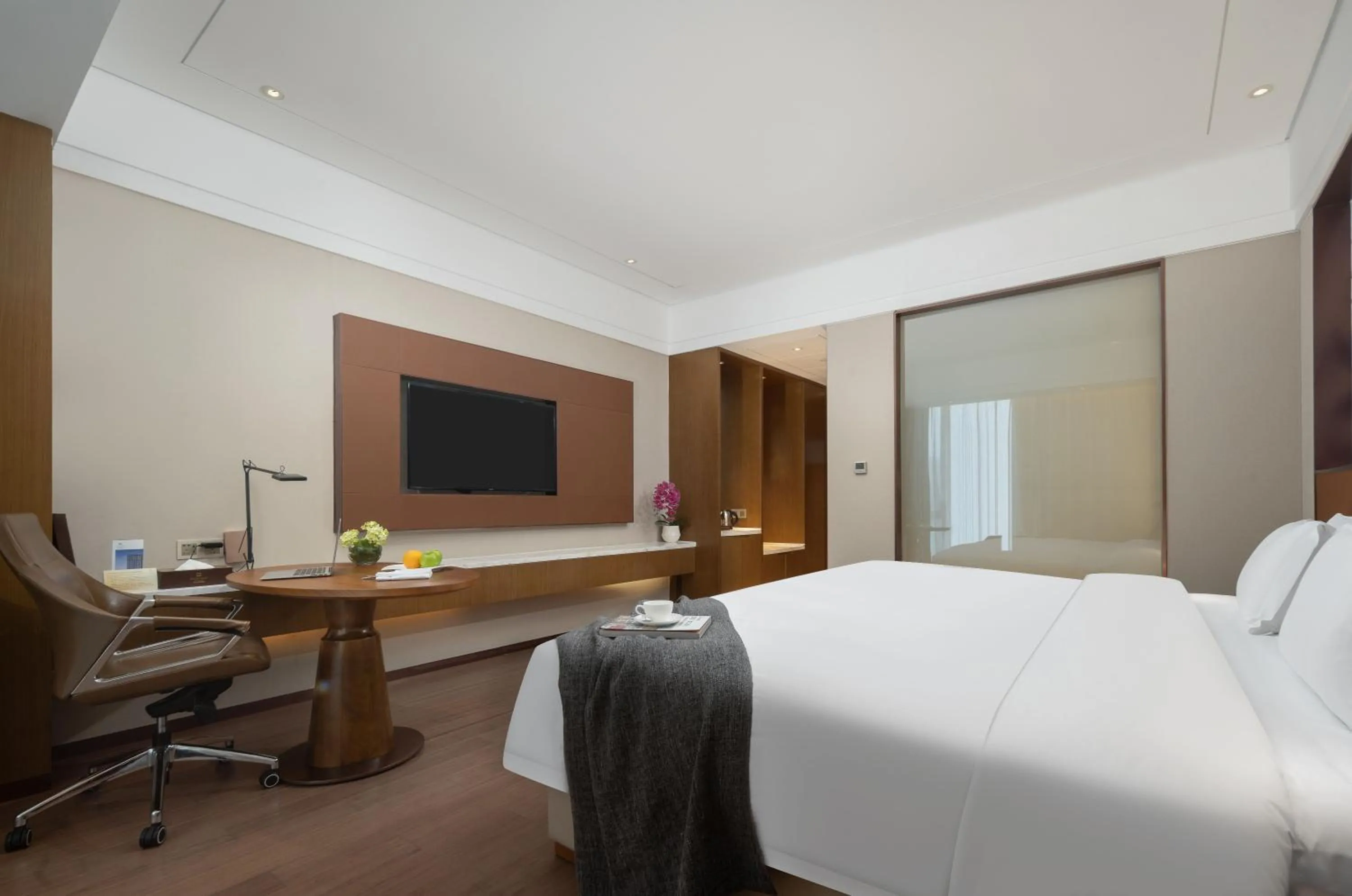 Bed in Optical Valley Convention Hotel