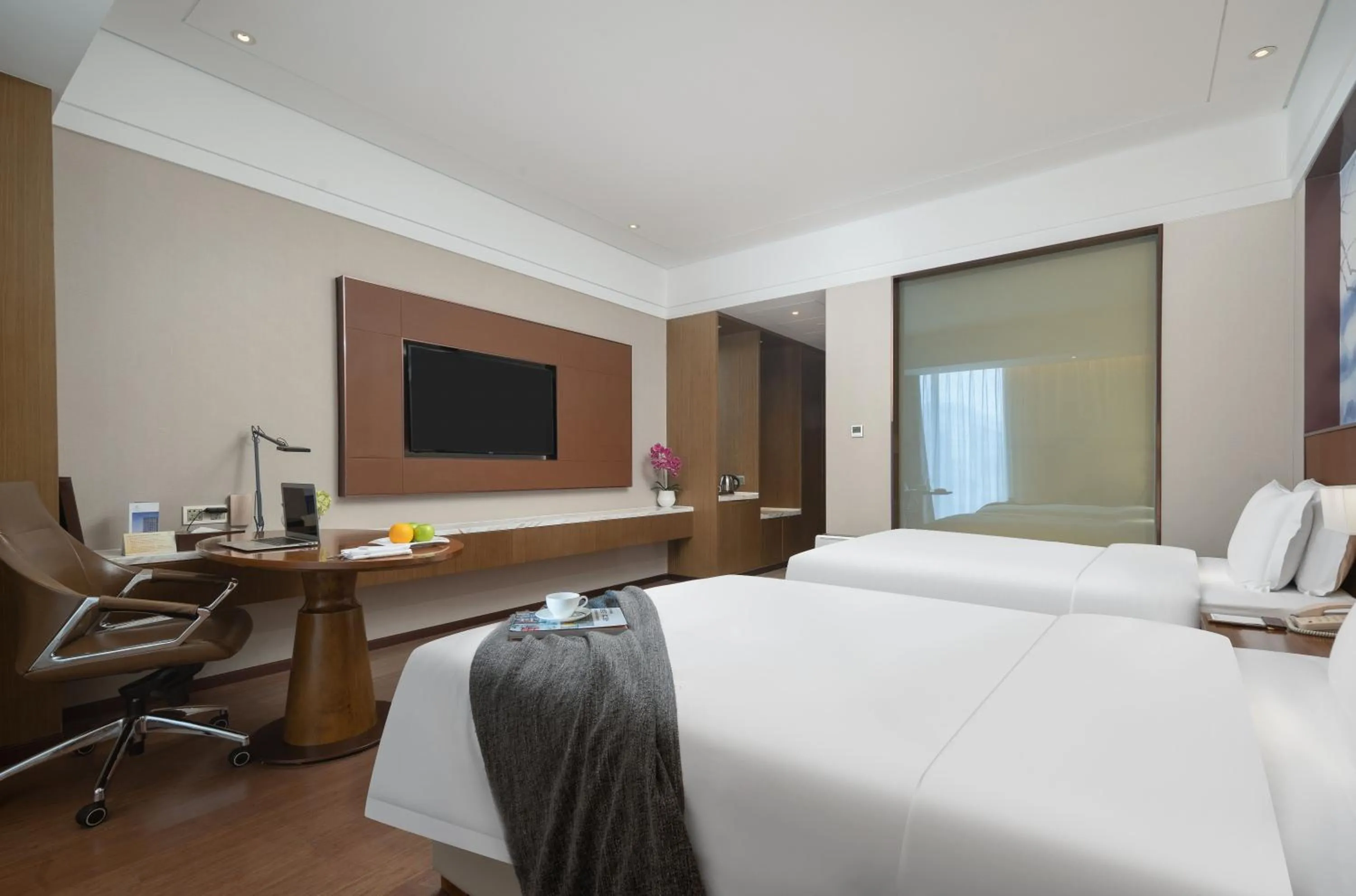 Bed in Optical Valley Convention Hotel