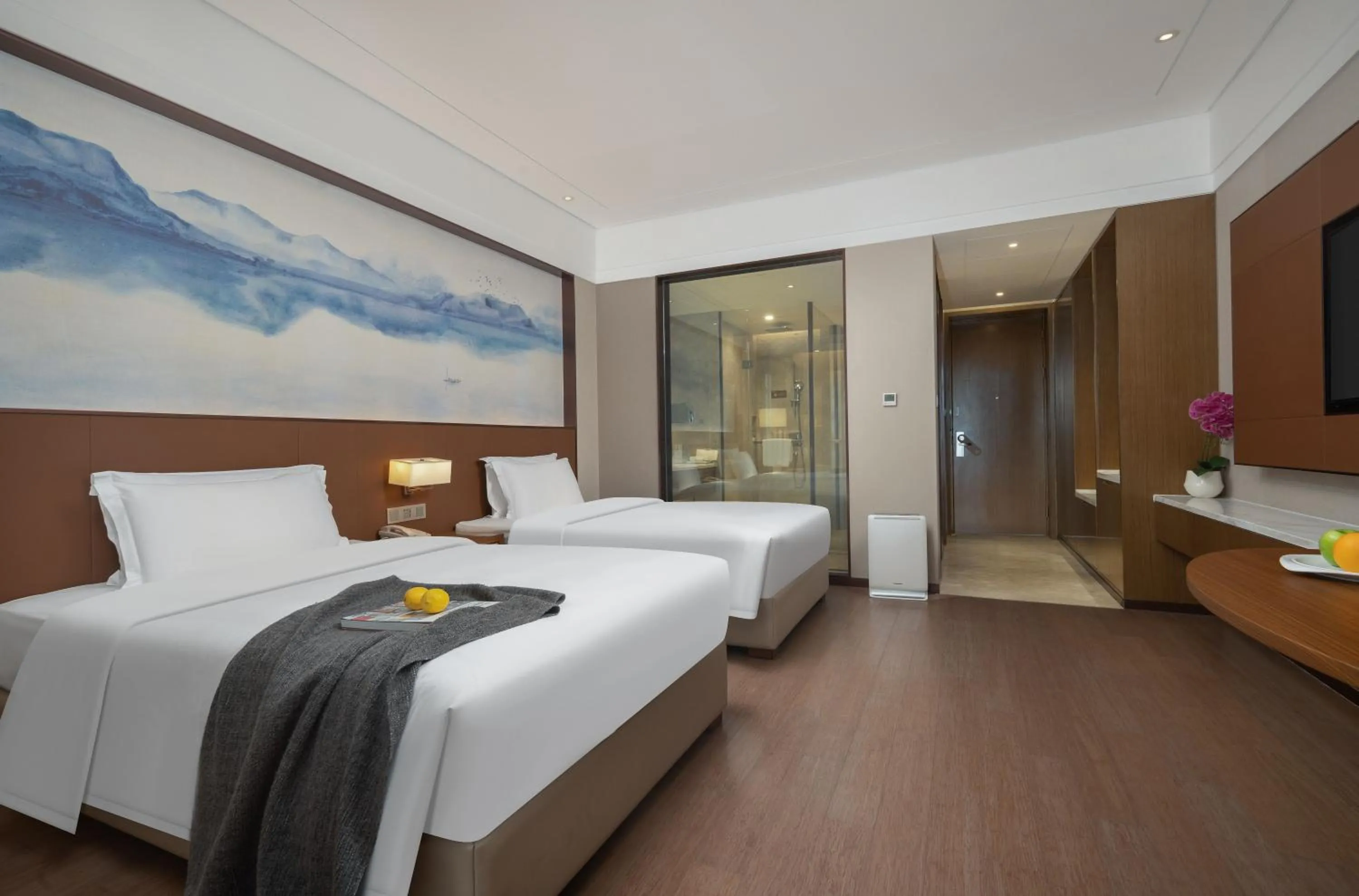 Bed in Optical Valley Convention Hotel