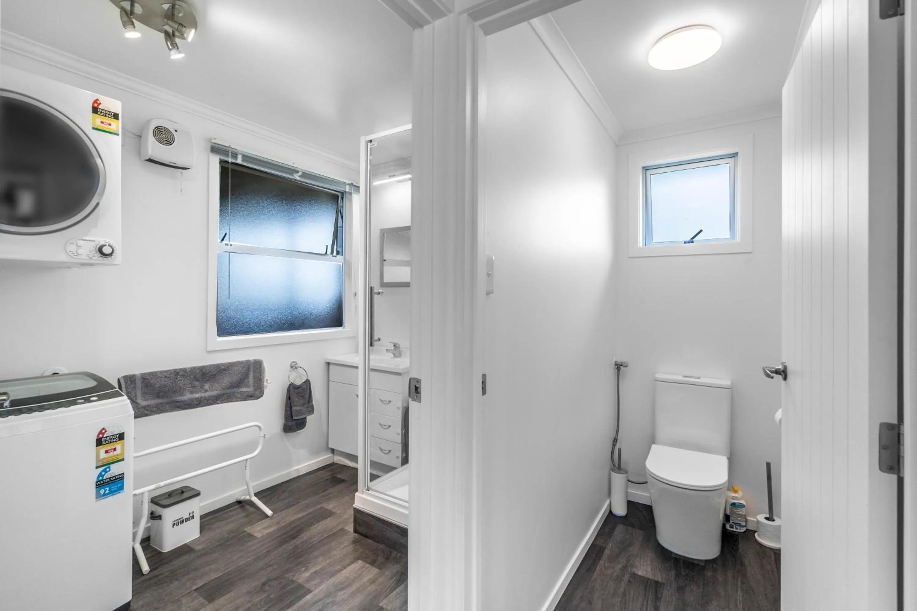 Shower in Nine Acres