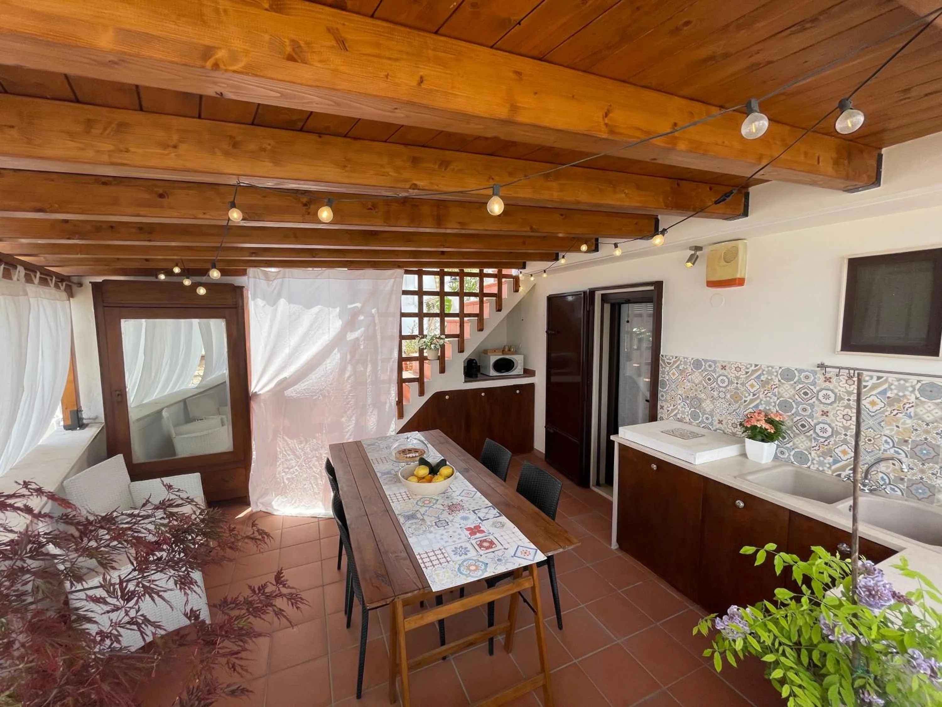 Balcony/Terrace in Dimora Bellini Apartment and Rooms