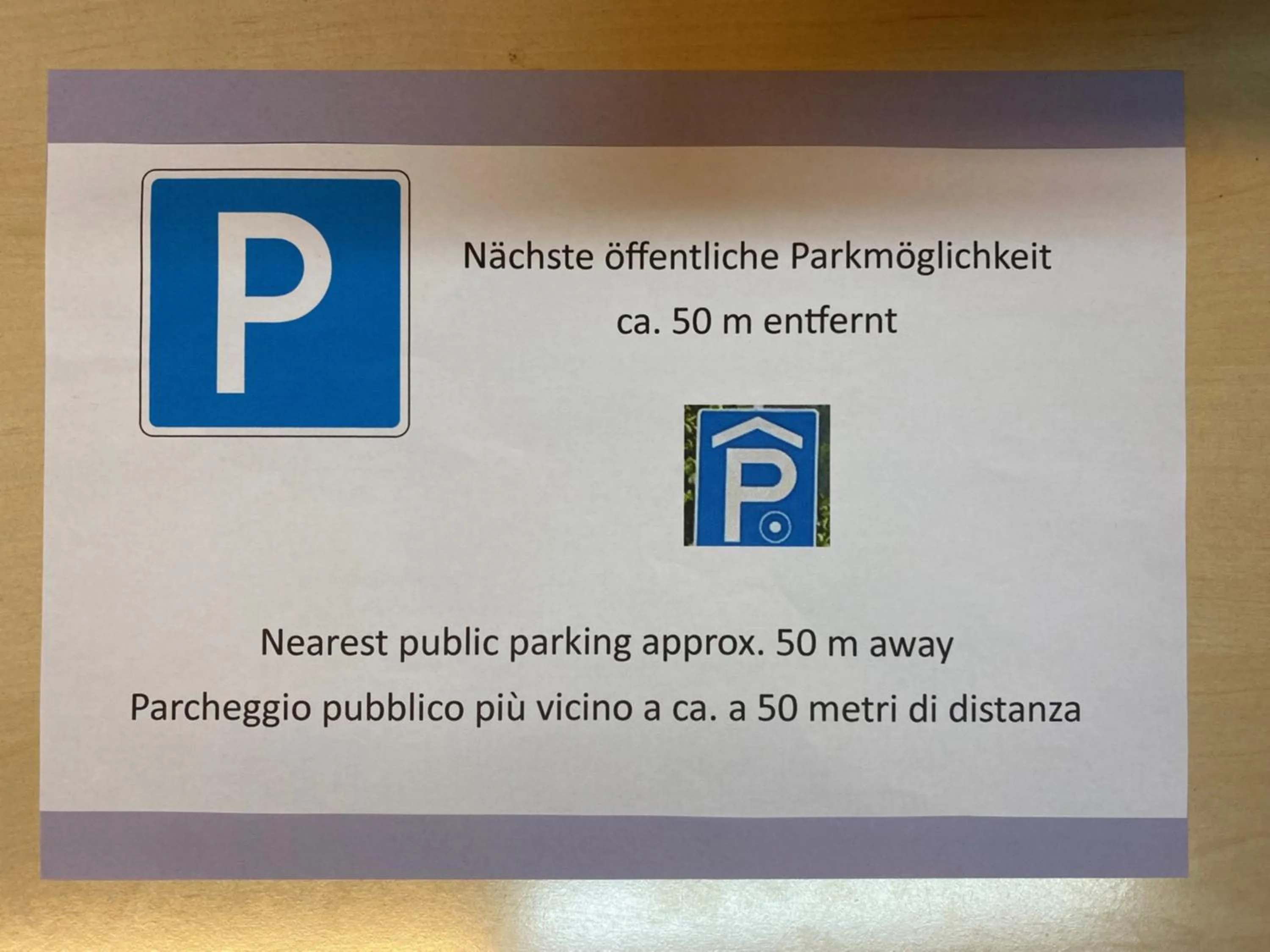 Parking in Hotel Goldene Krone Innsbruck
