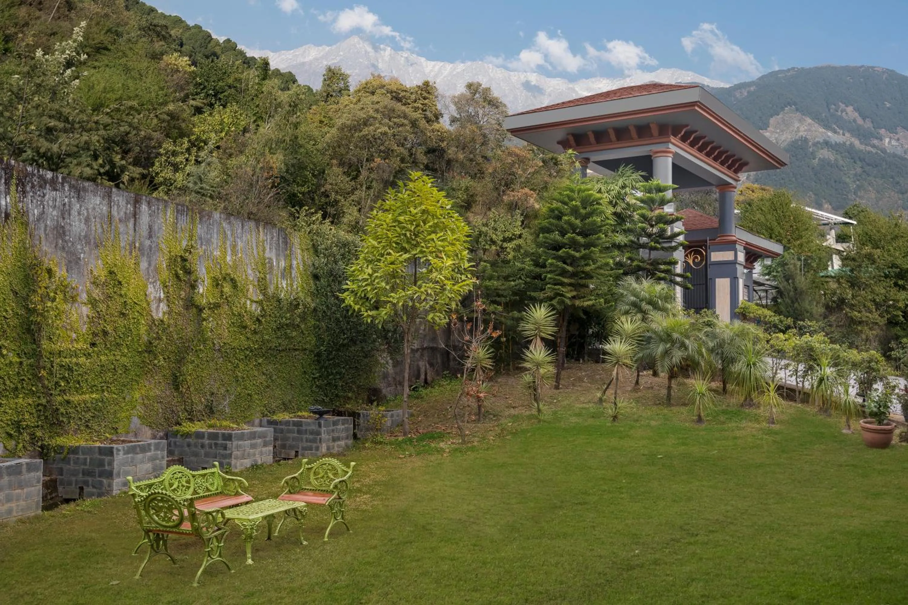 Garden in The Atman Dharamshala by Leisure Hotels