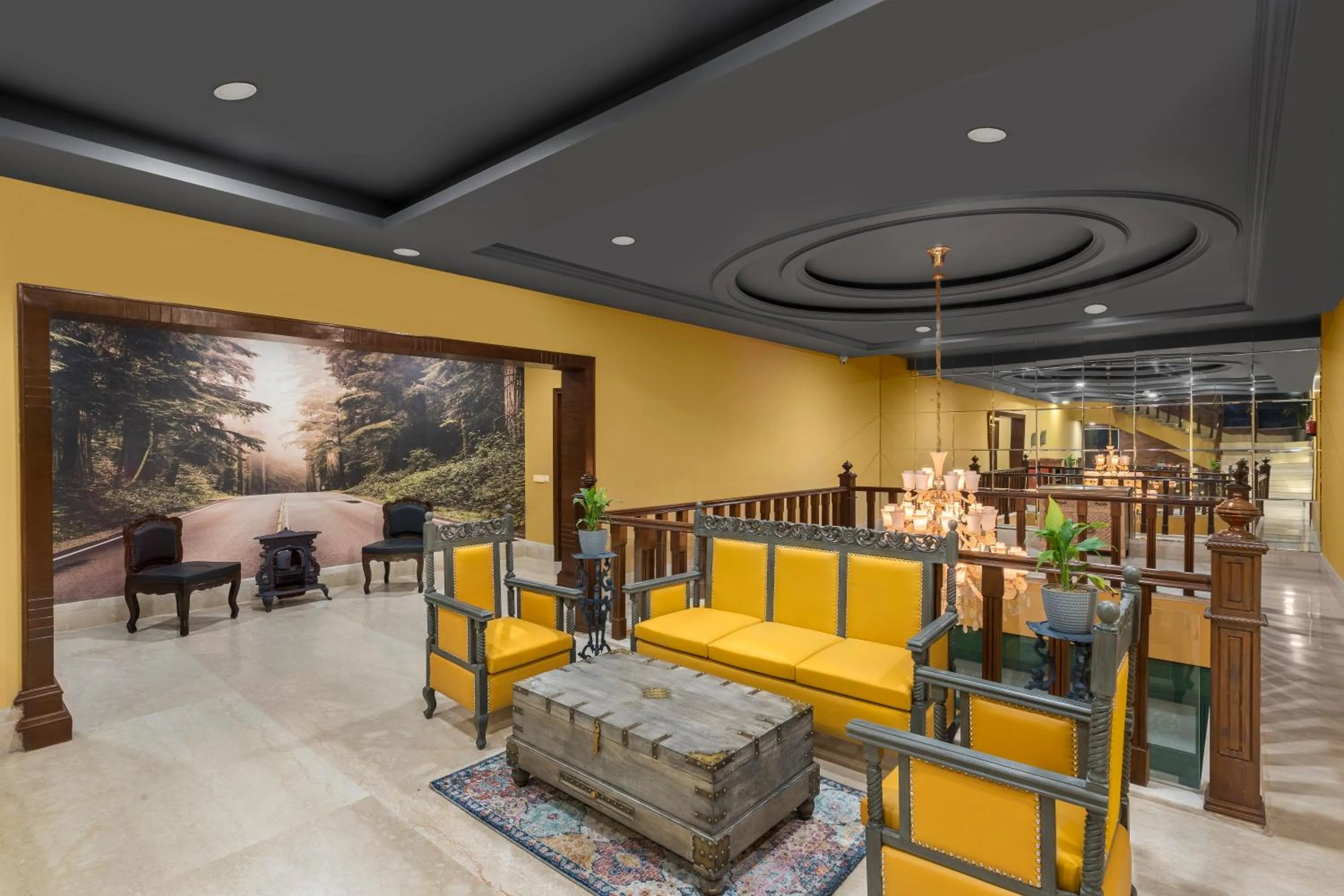 Lobby or reception in The Atman Dharamshala by Leisure Hotels