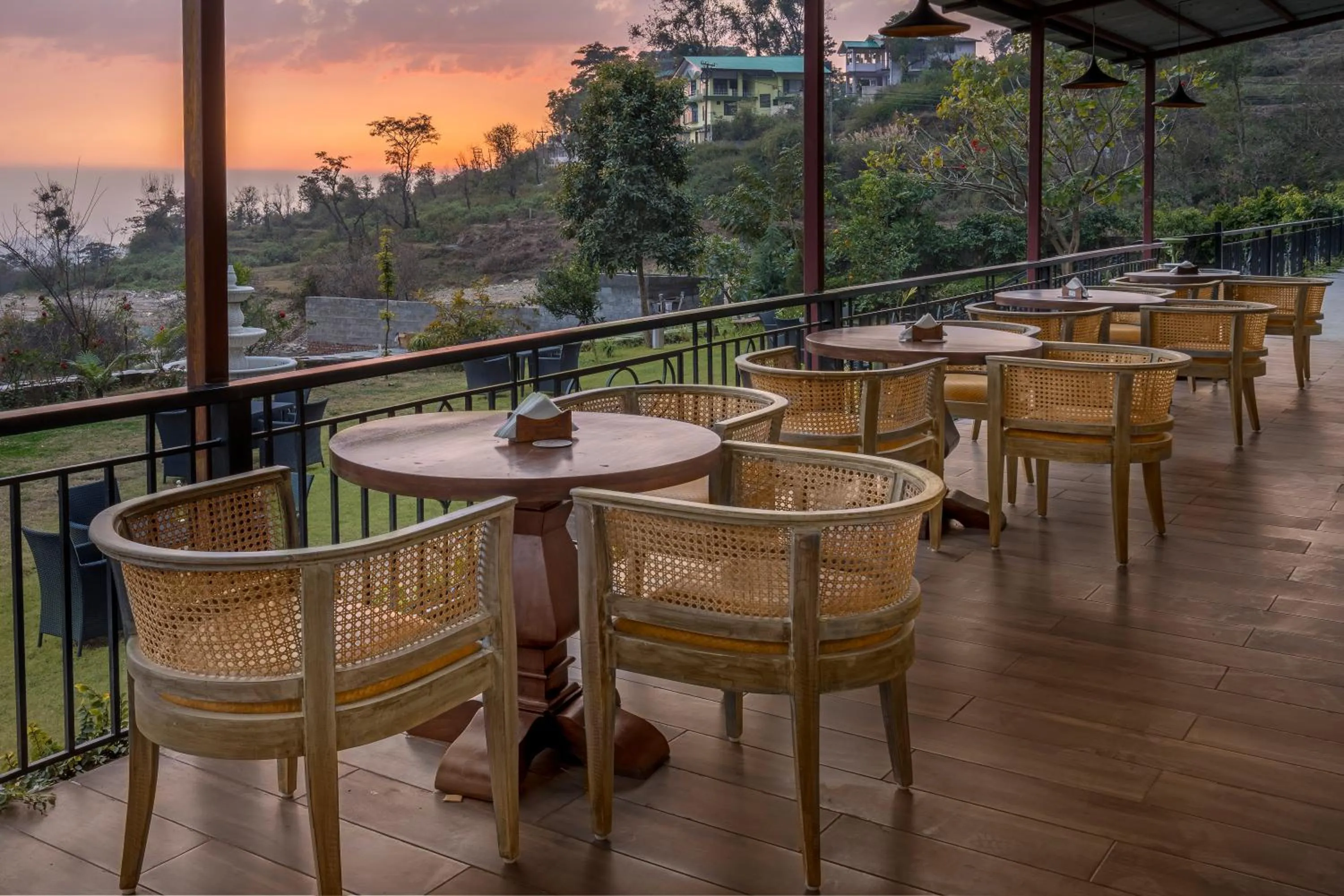 Restaurant/places to eat in The Atman Dharamshala by Leisure Hotels