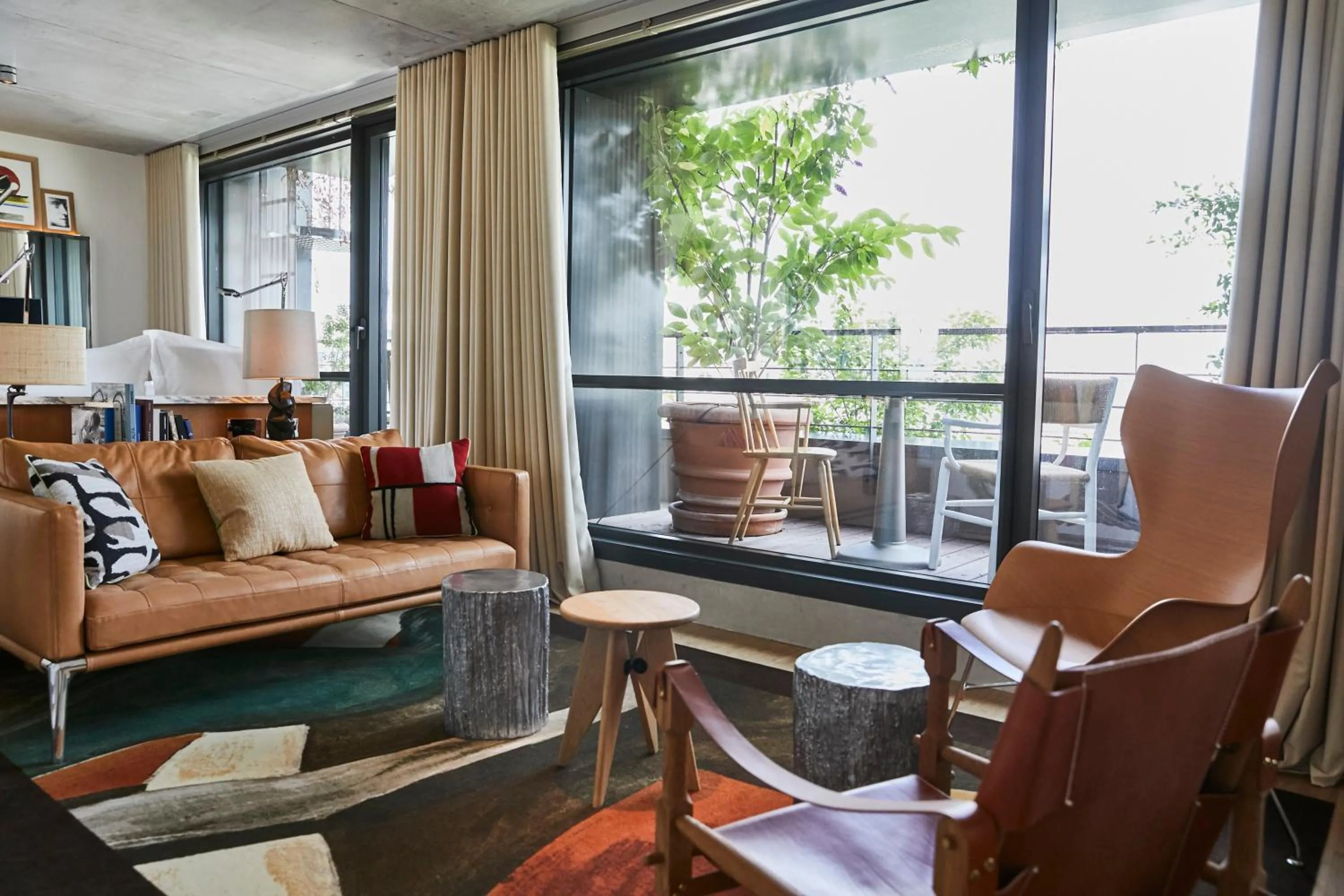 Living room in Villa M