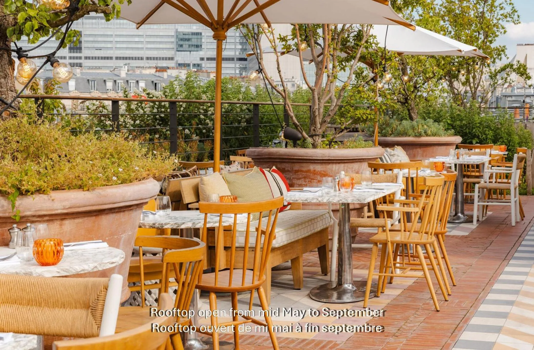 Restaurant/places to eat in Villa M