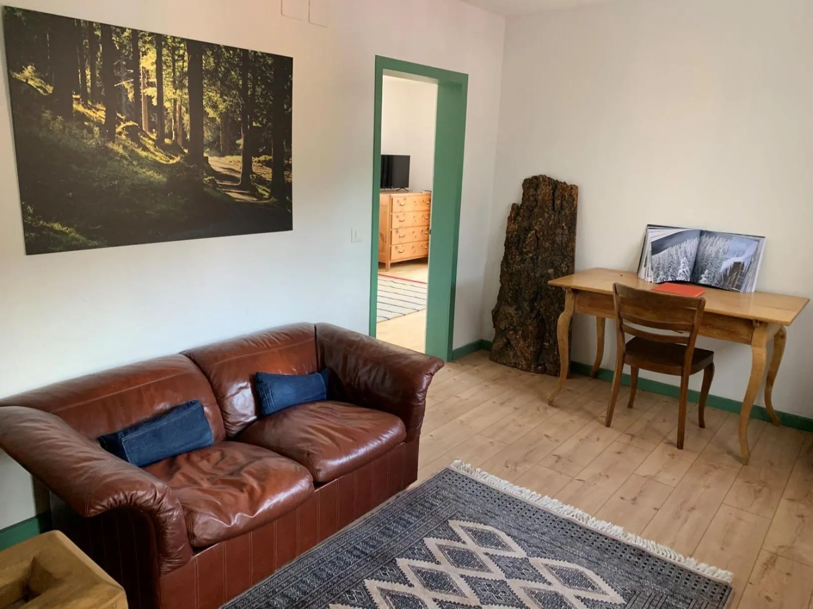 Seating area in Waldheim Laax Pension