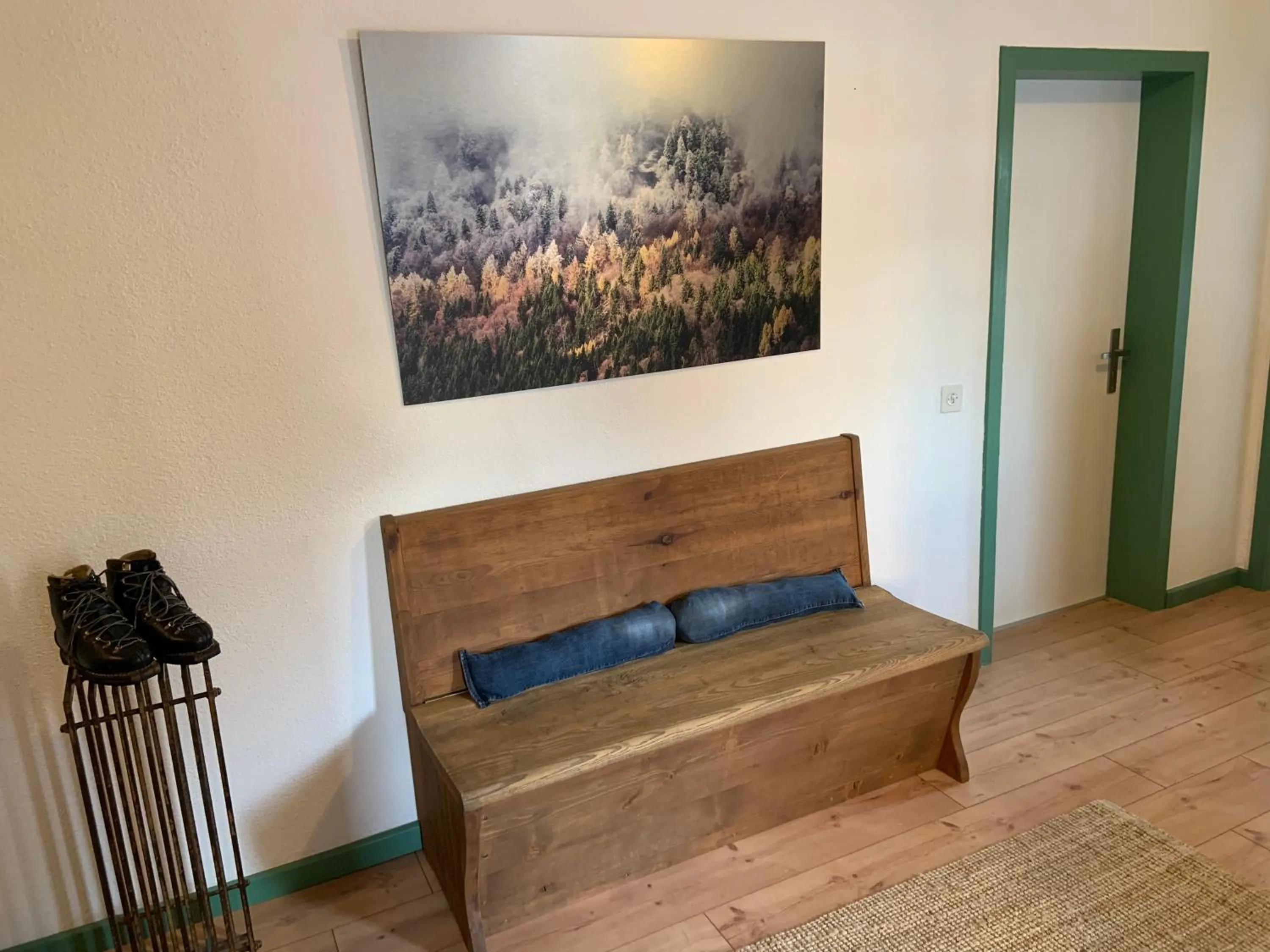 Seating area in Waldheim Laax Pension