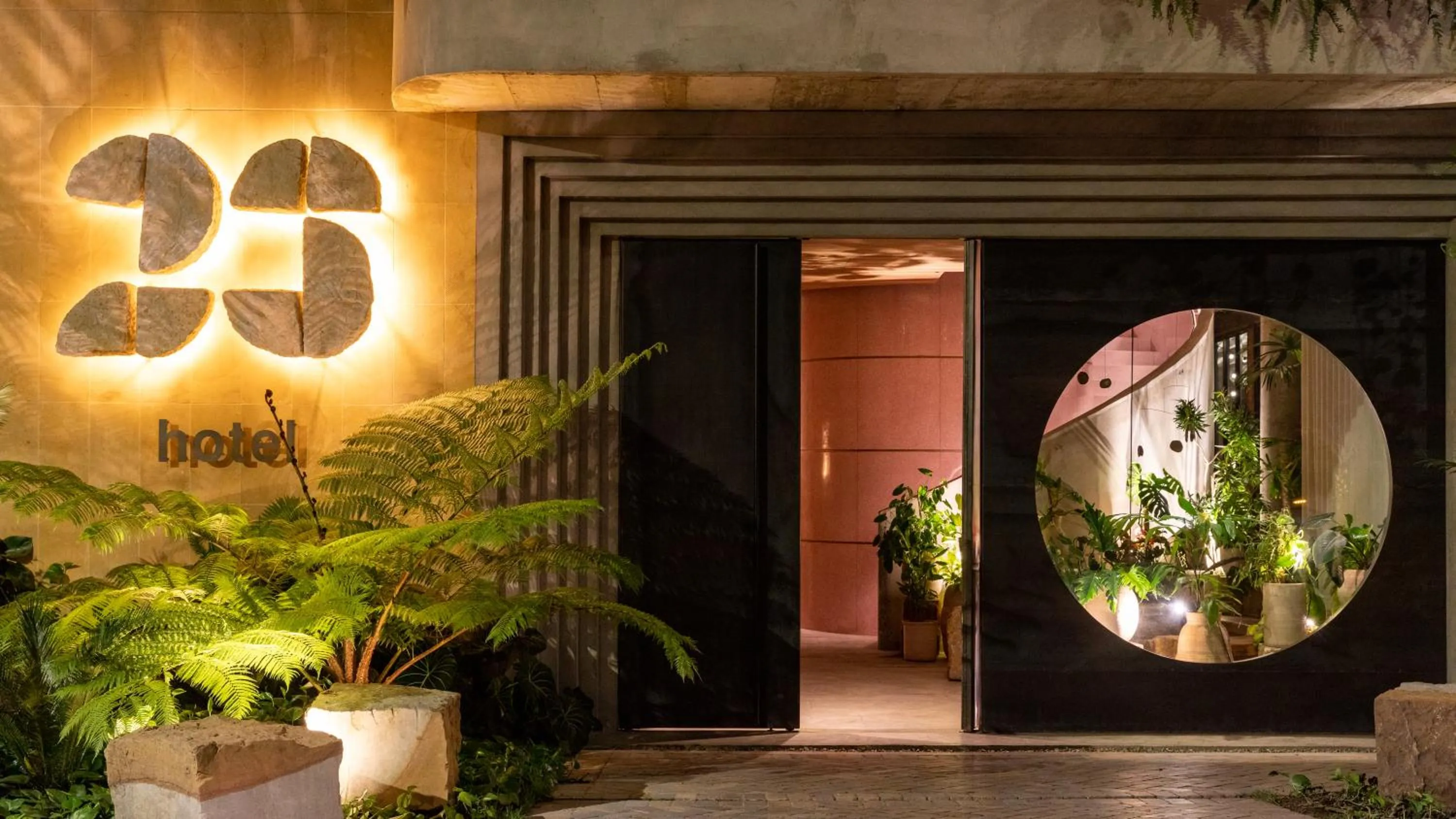 Facade/entrance in 23 Hotel Medellin