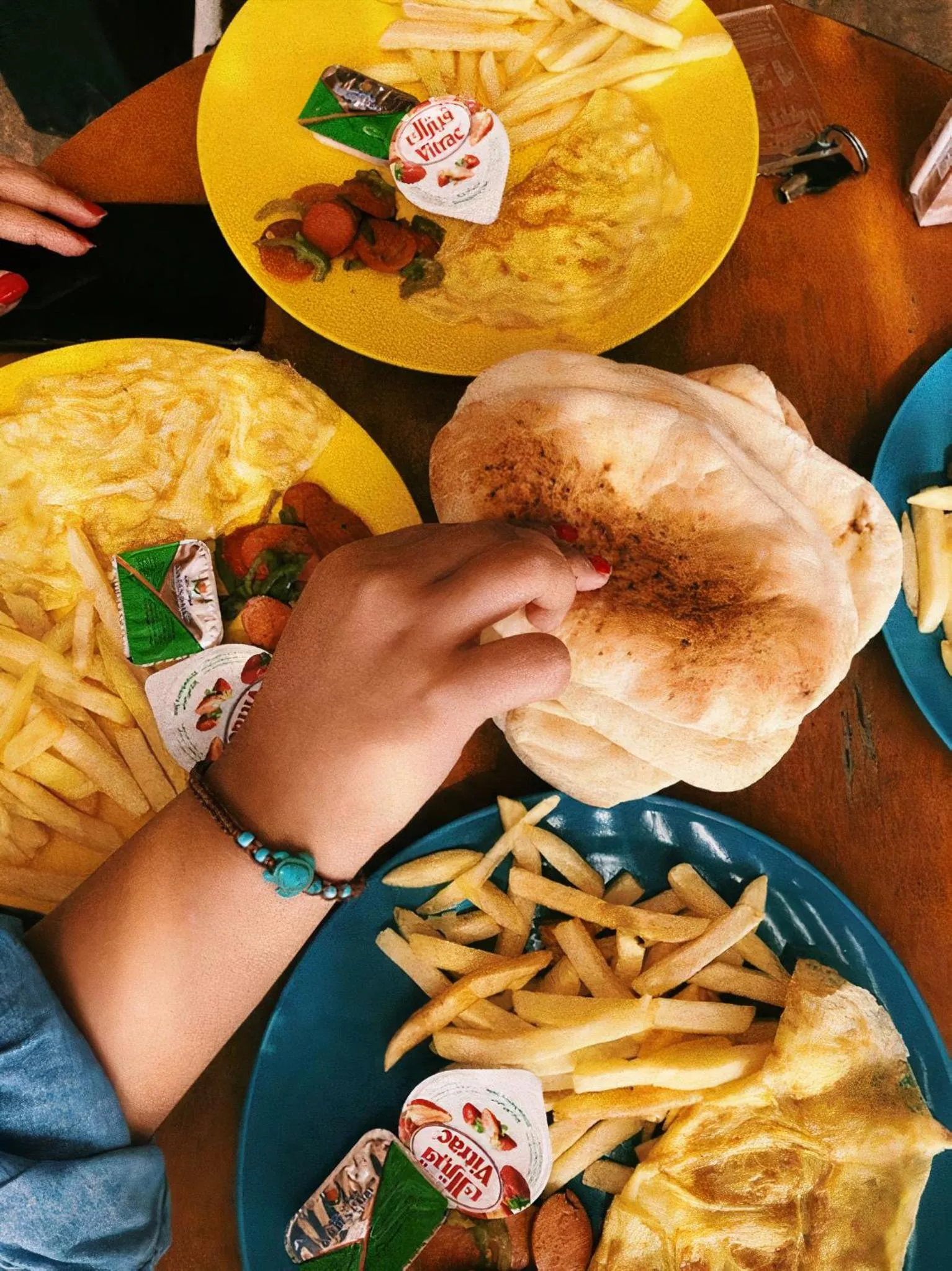 Breakfast in Happy Land Hotel Dahab