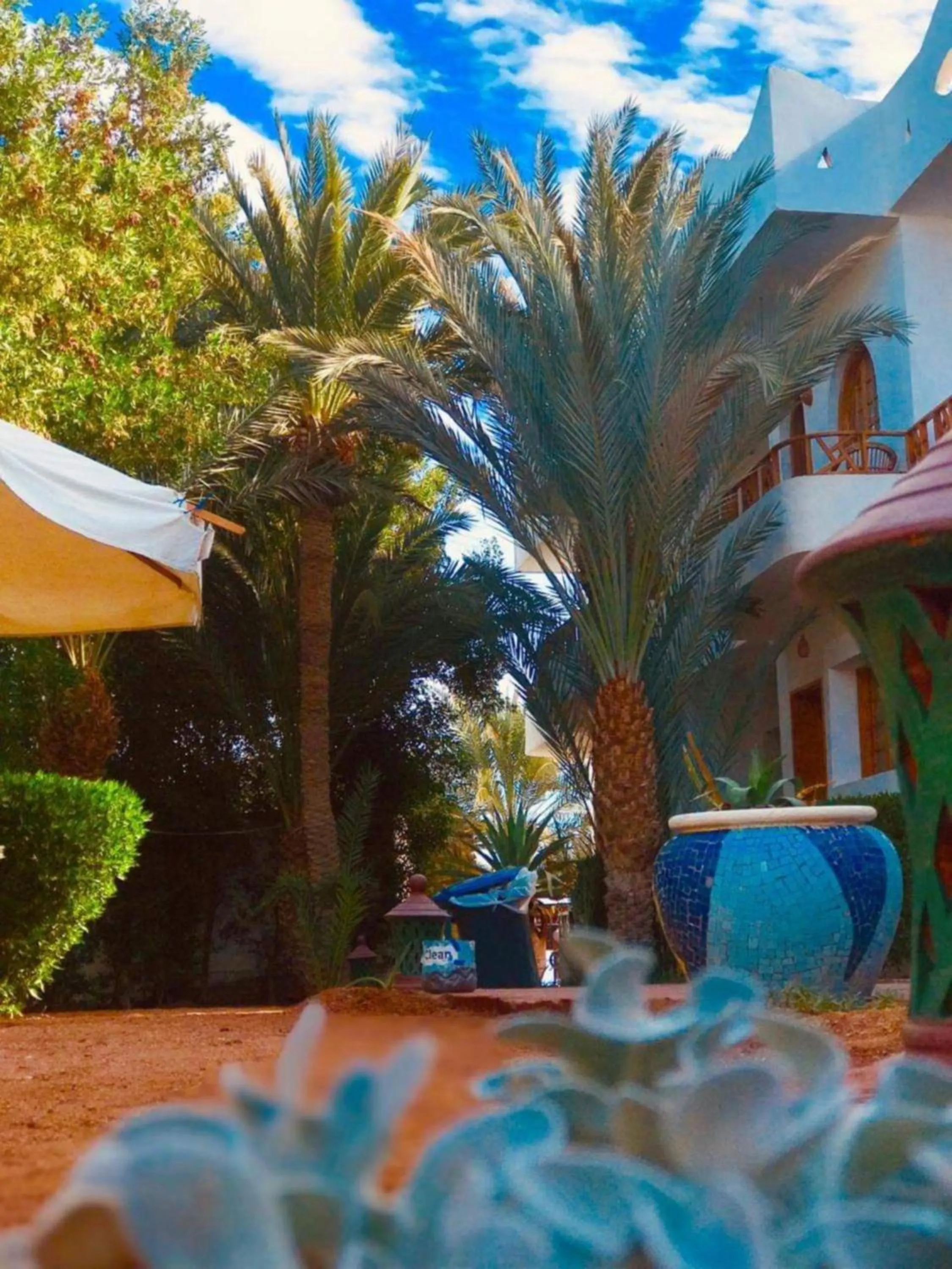 Property building in Happy Land Hotel Dahab