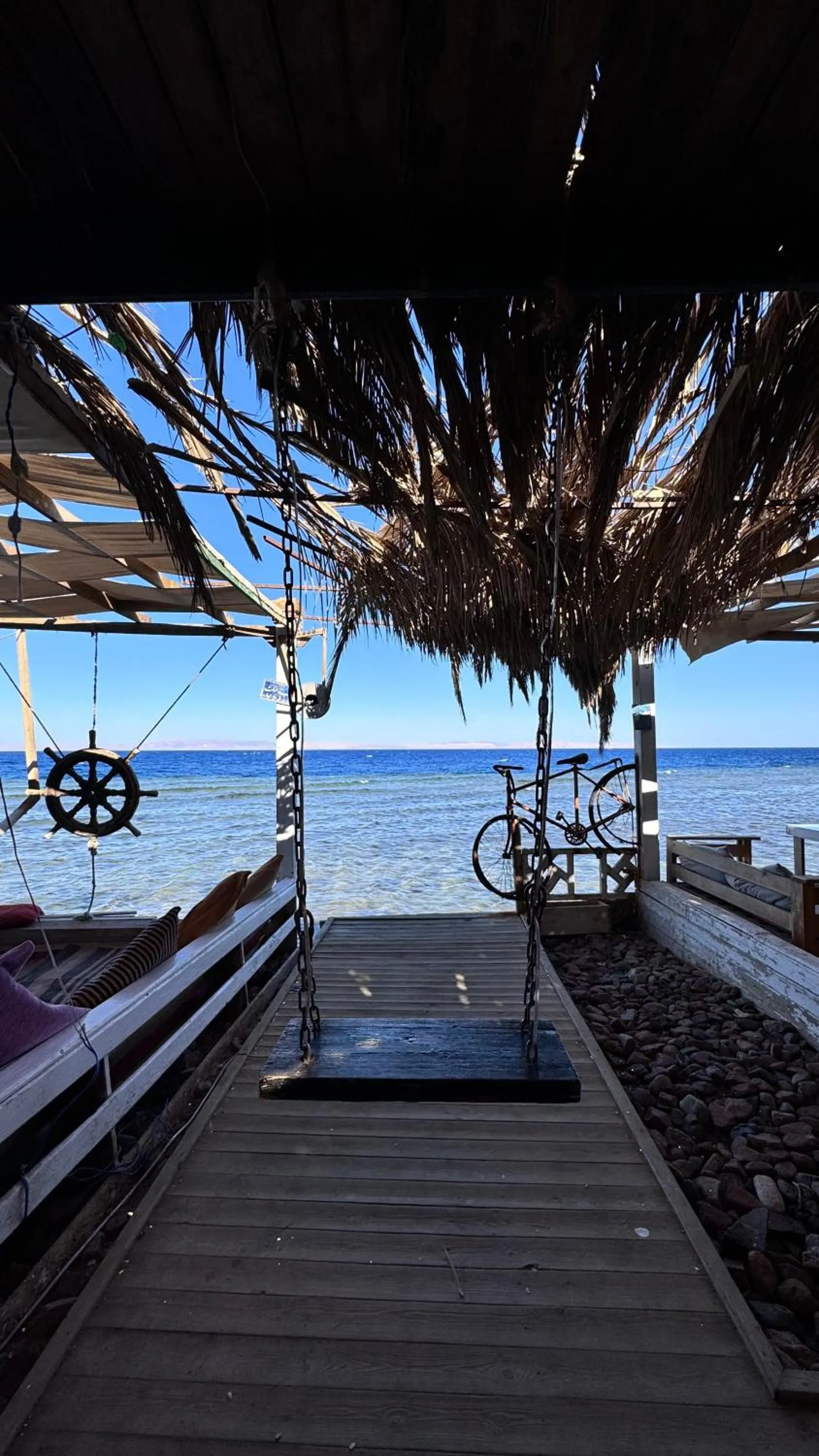 Restaurant/places to eat in Happy Land Hotel Dahab