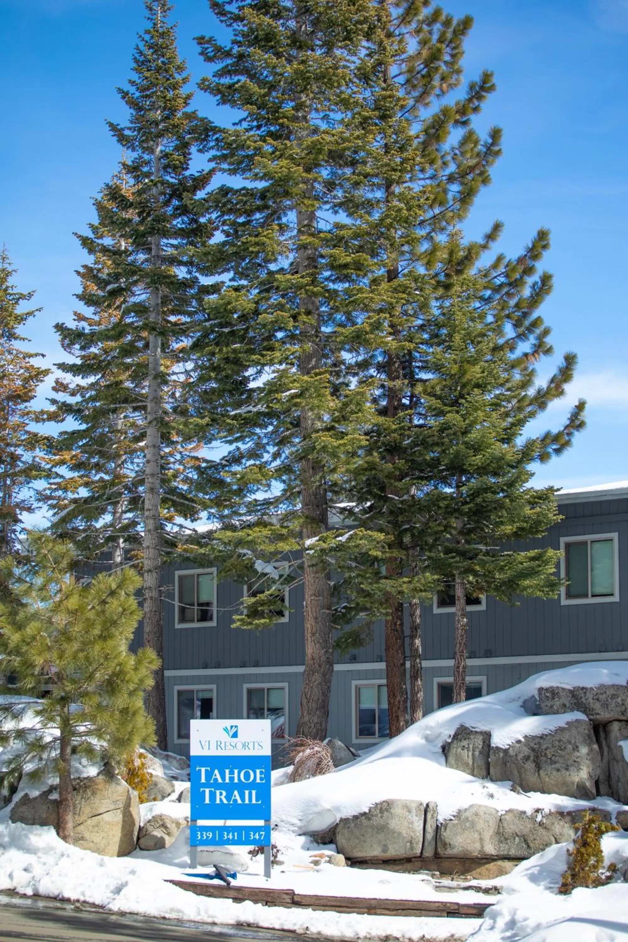 Property building in Tahoe Trail Resort