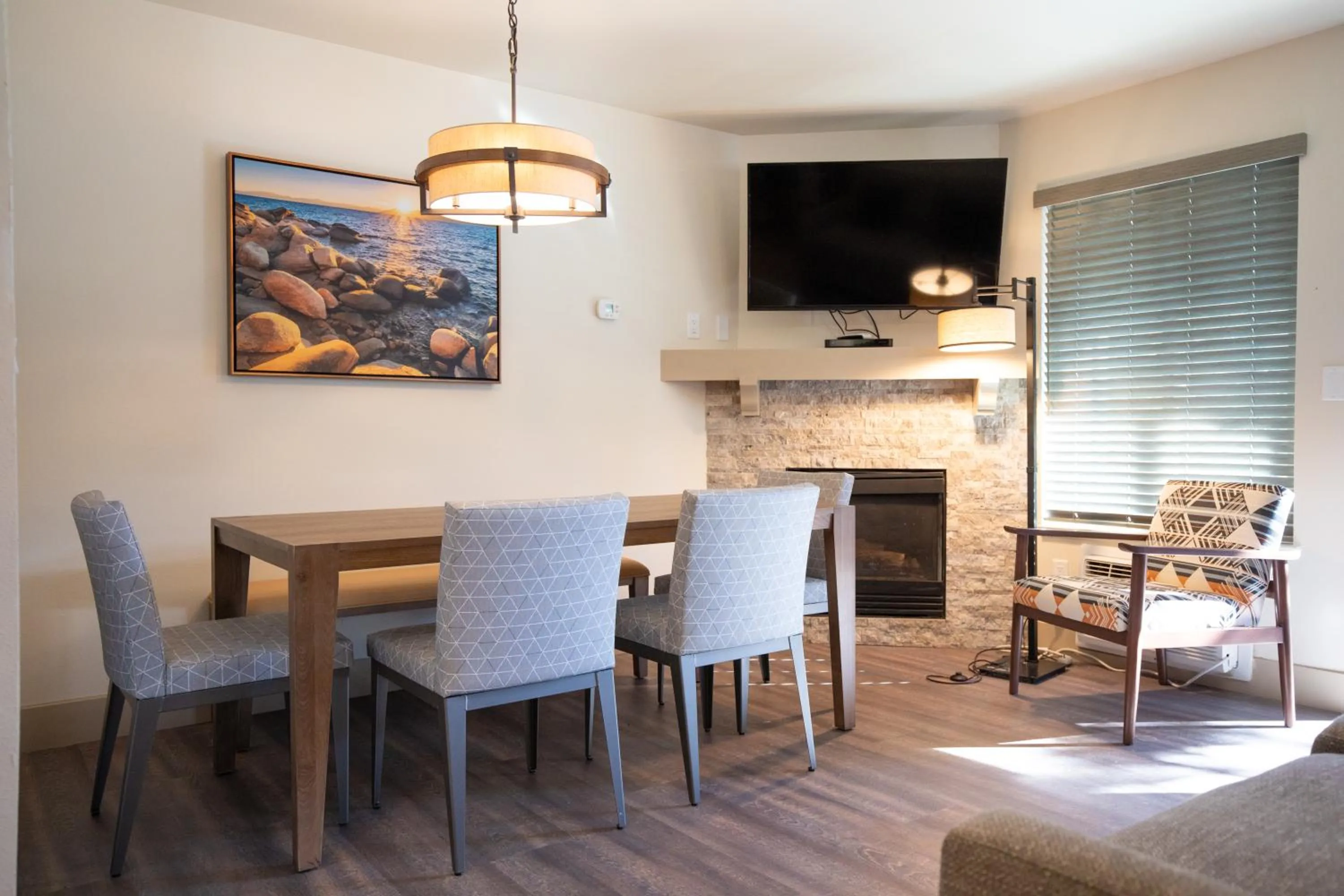 Living room in Tahoe Trail Resort
