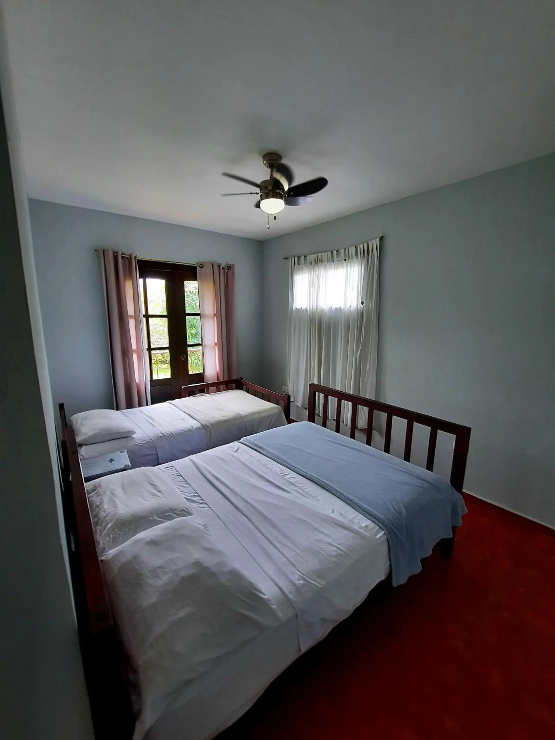 Bed in Cabañas San Miguel