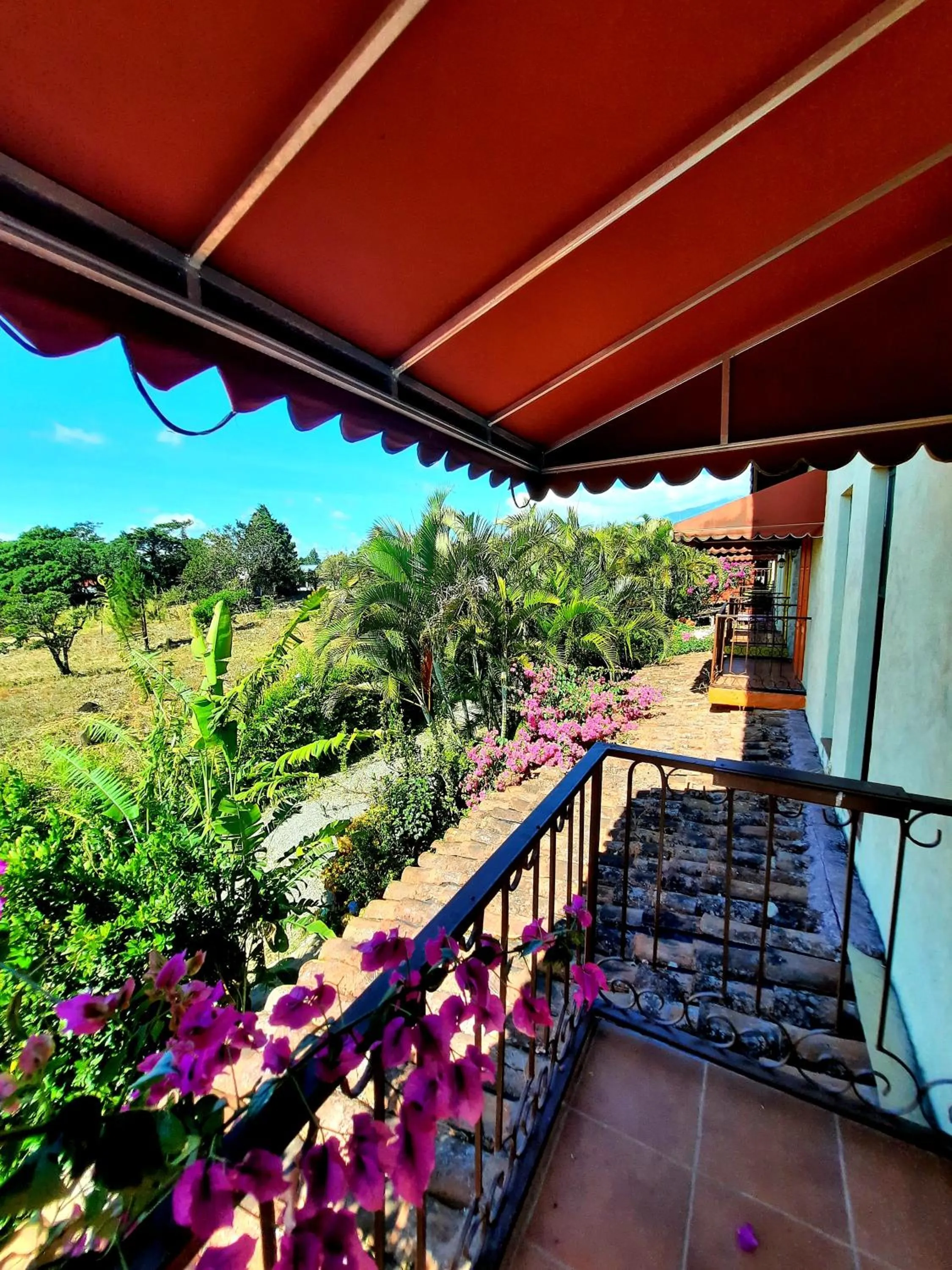 Balcony/Terrace in Cabañas San Miguel