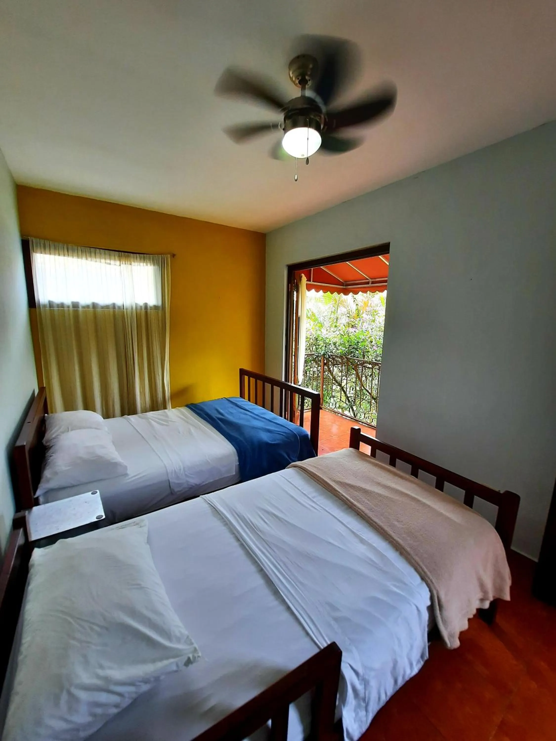 Bed in Cabañas San Miguel