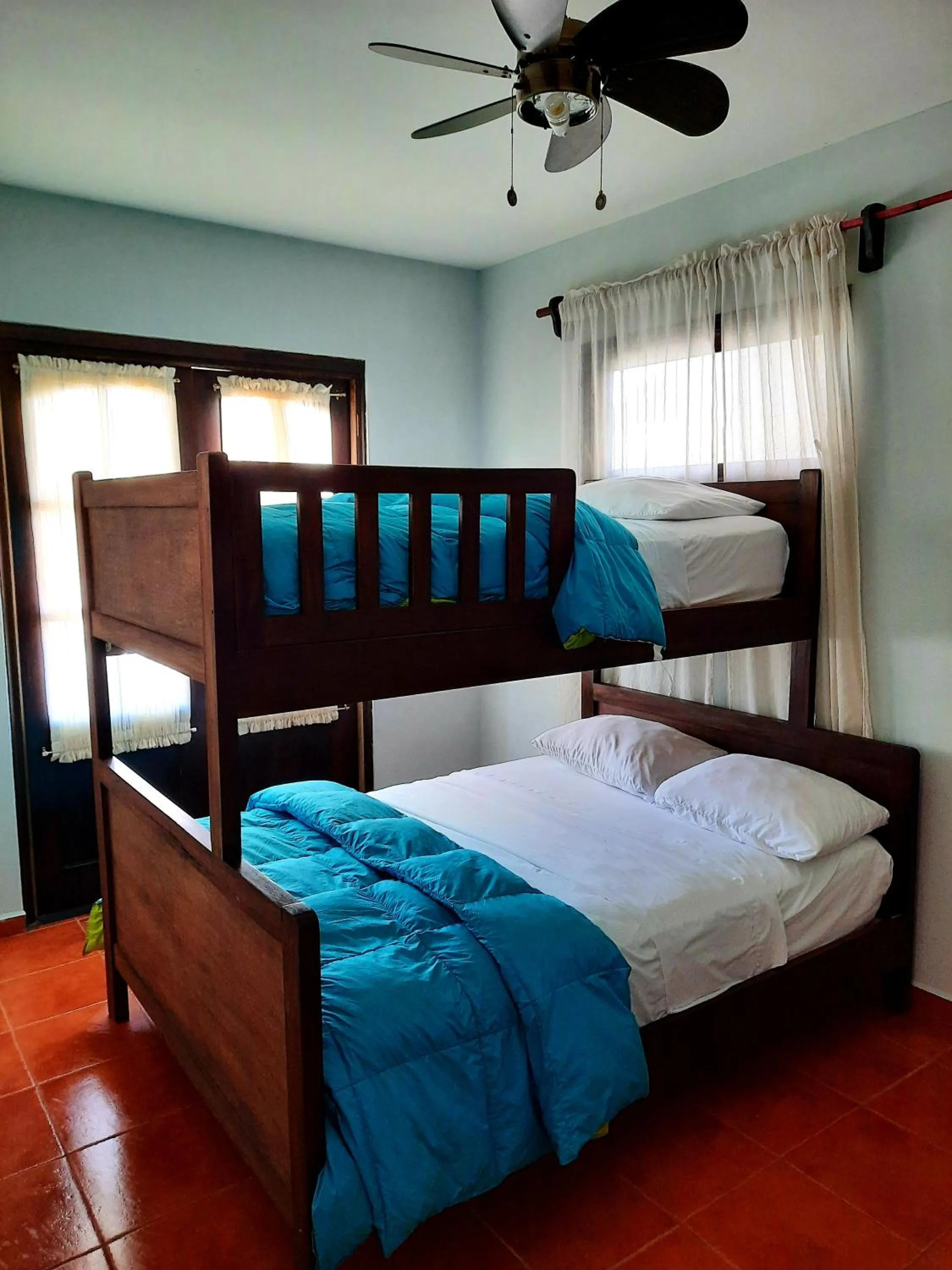 Bed in Cabañas San Miguel