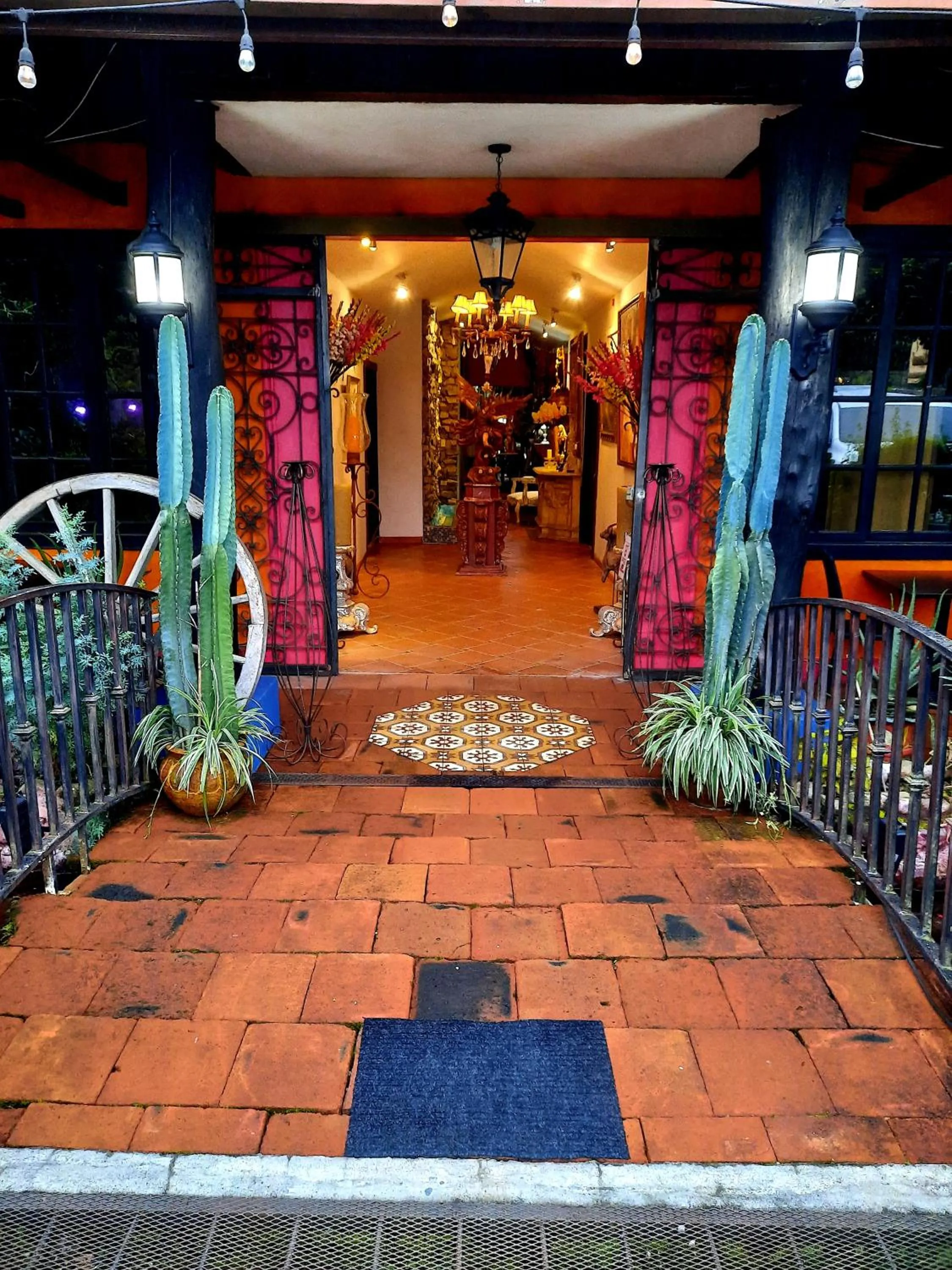 Facade/entrance in Cabañas San Miguel