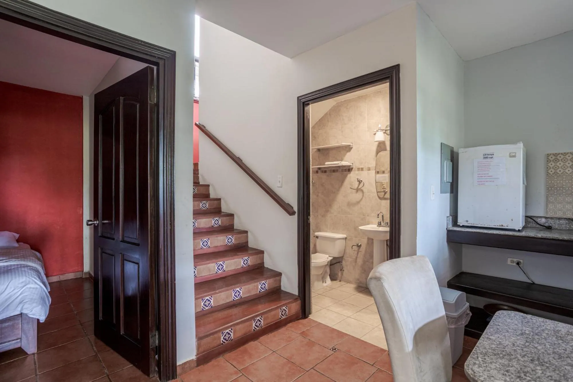 Bed in Cabañas San Miguel