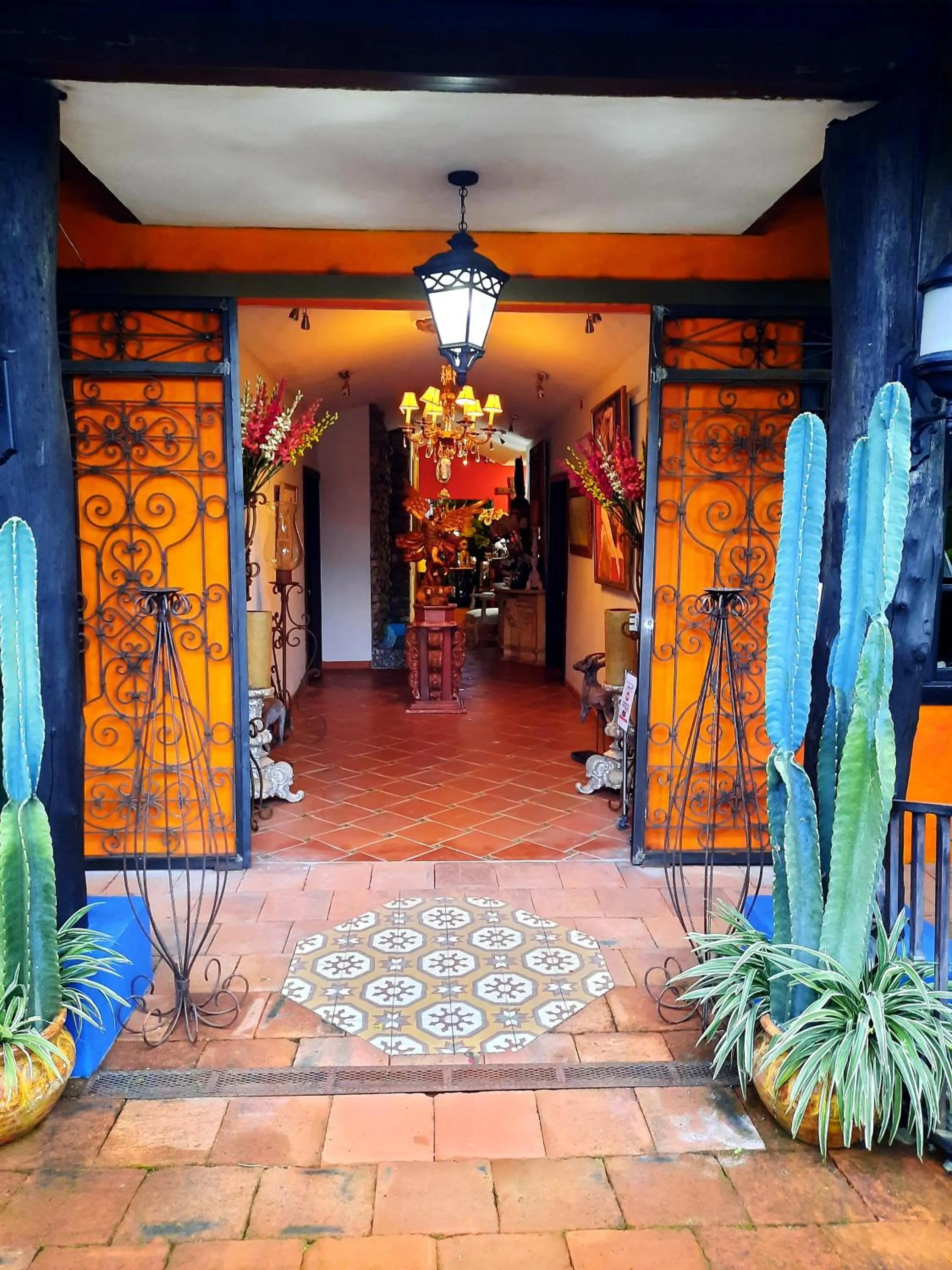Facade/entrance in Cabañas San Miguel