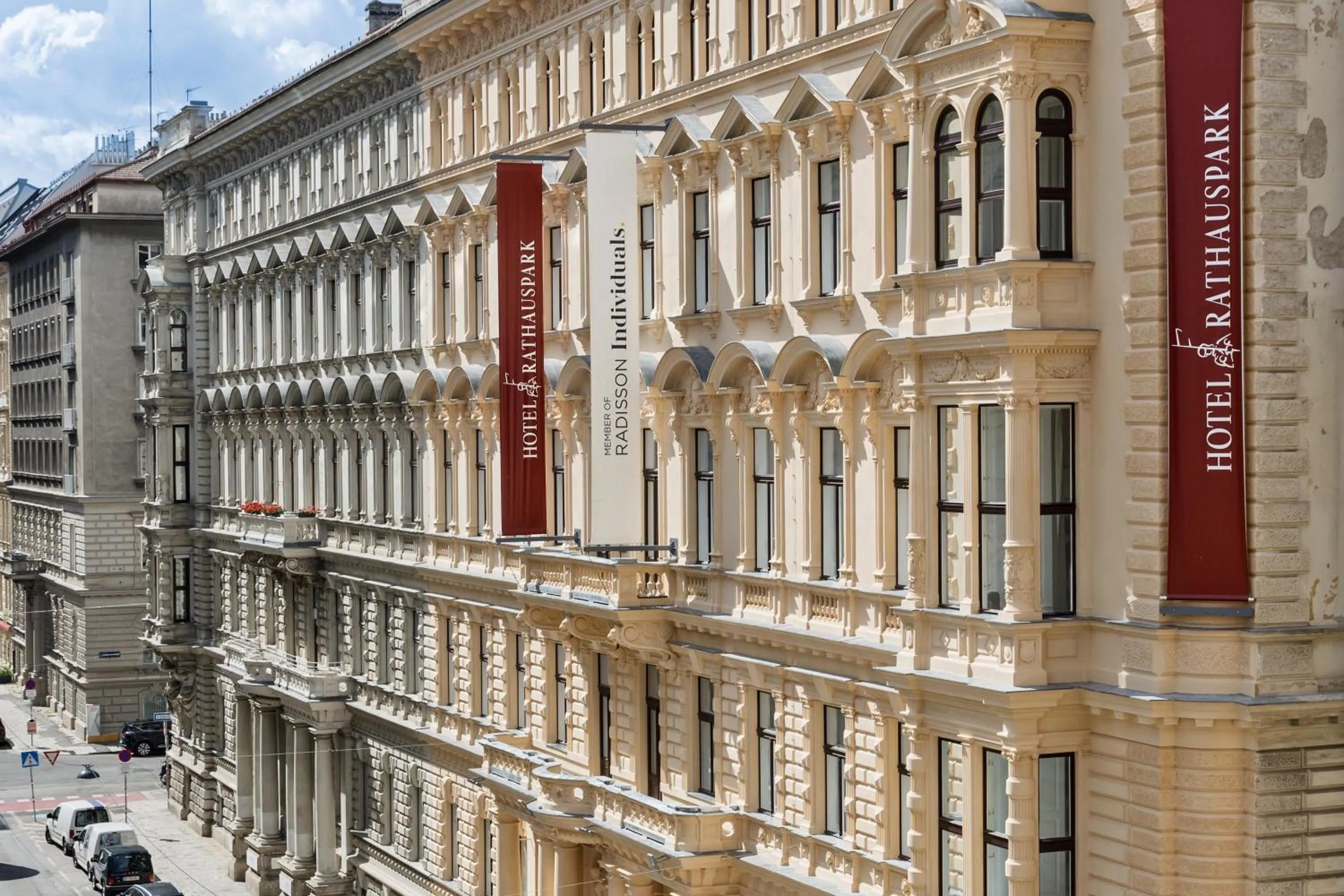 Property building in Hotel Rathauspark Wien, a member of Radisson Individuals
