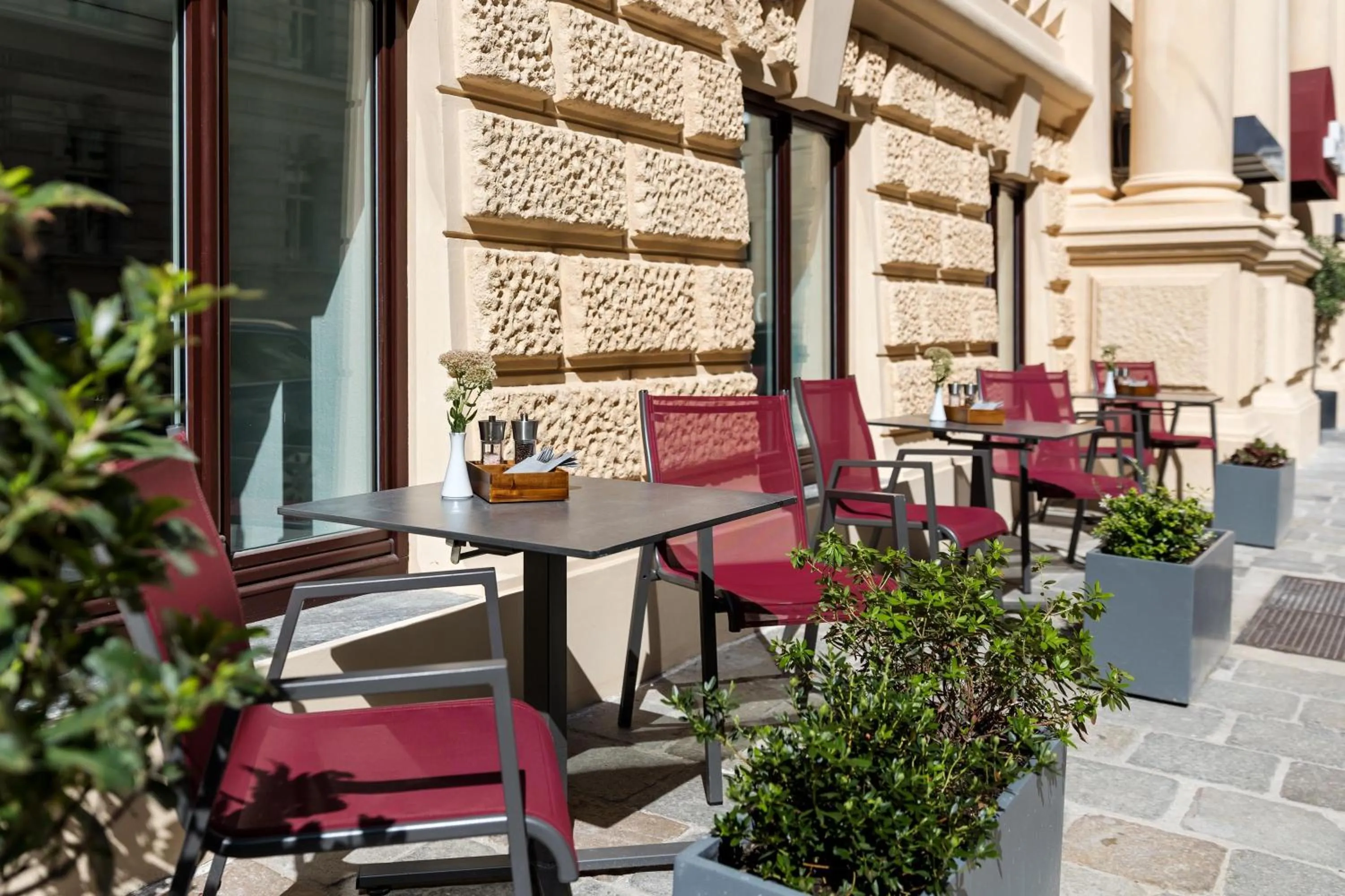 Balcony/Terrace in Hotel Rathauspark Wien, a member of Radisson Individuals