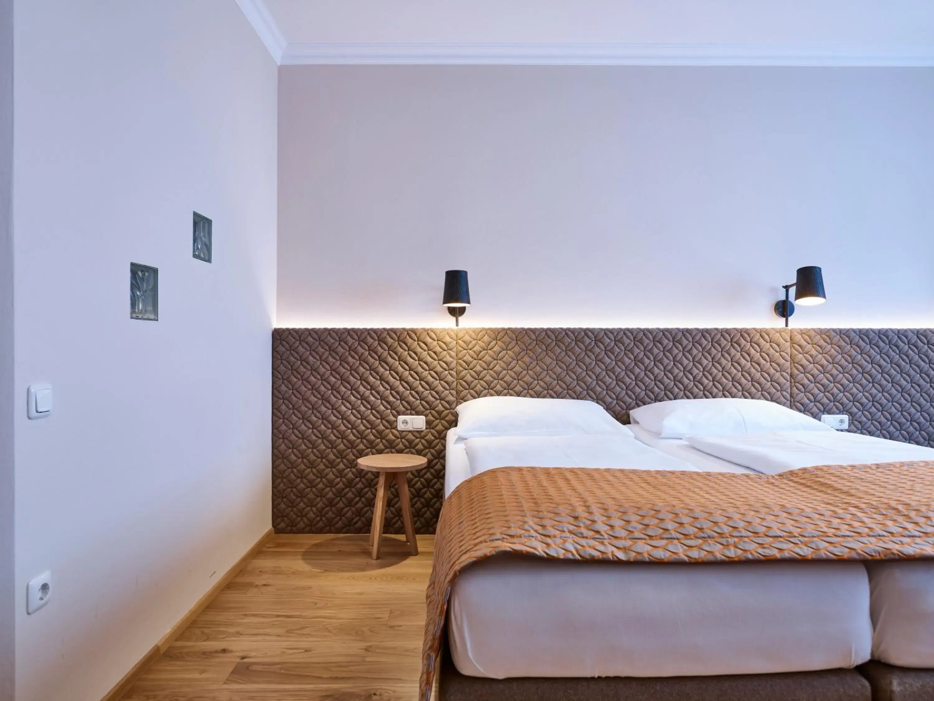 Bed in Das Grüne Hotel zur Post - 100 % BIO Bed in Das Grüne Hotel zur Post - 100 % BIO