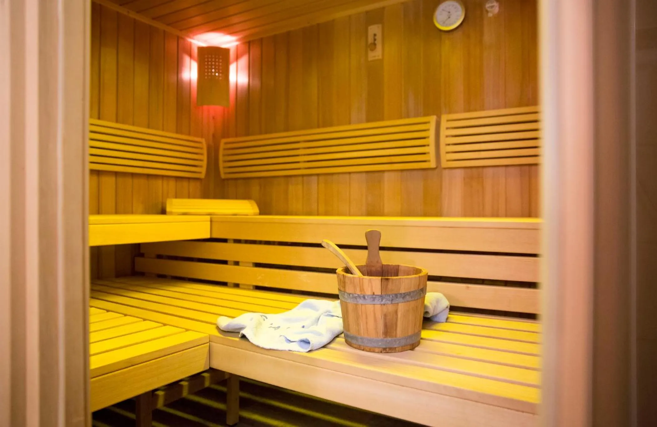 Sauna in Das Grüne Hotel zur Post - 100 % BIO