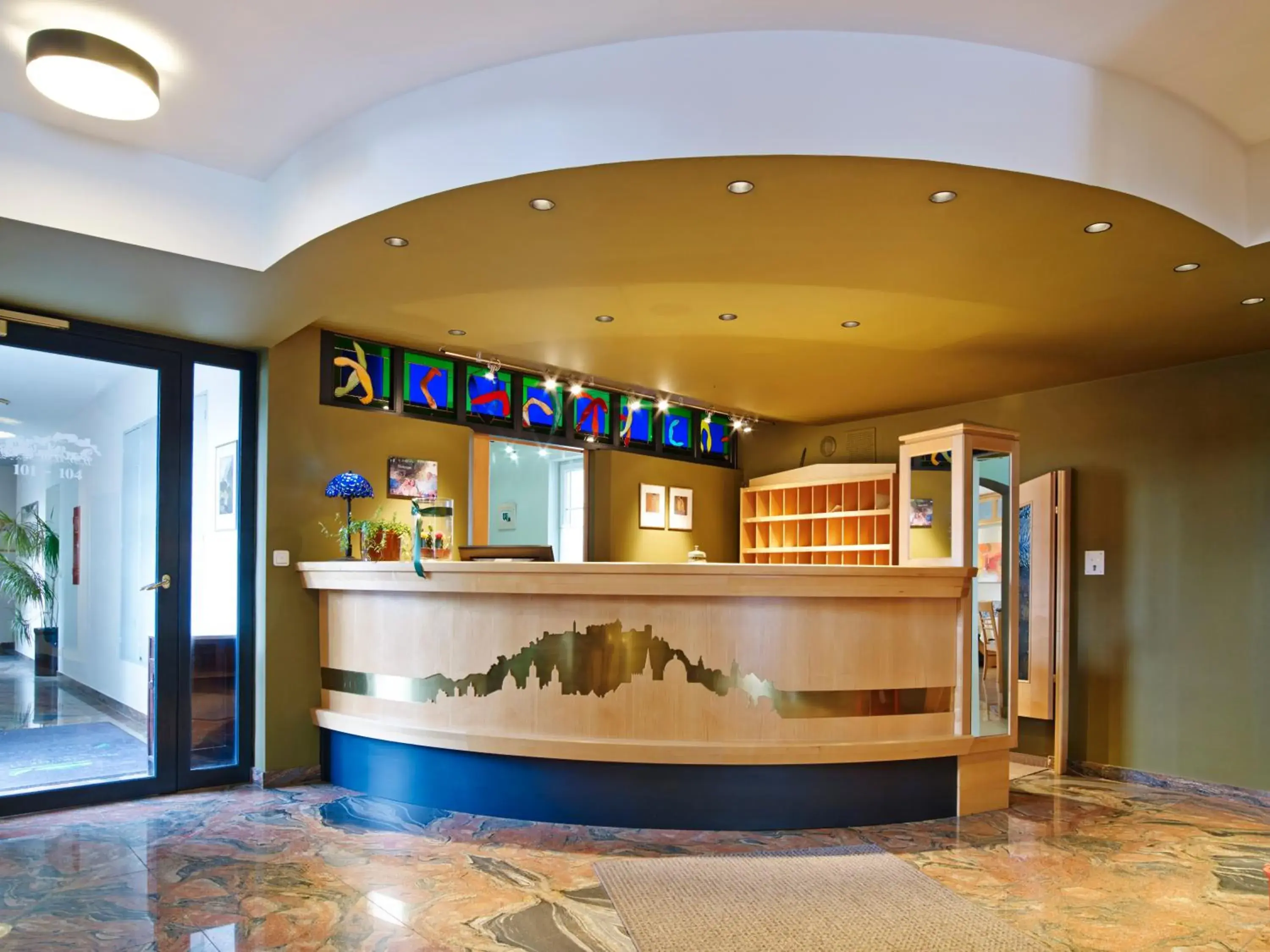 Lobby or reception in Das Grüne Hotel zur Post - 100 % BIO Lobby or reception in Das Grüne Hotel zur Post - 100 % BIO