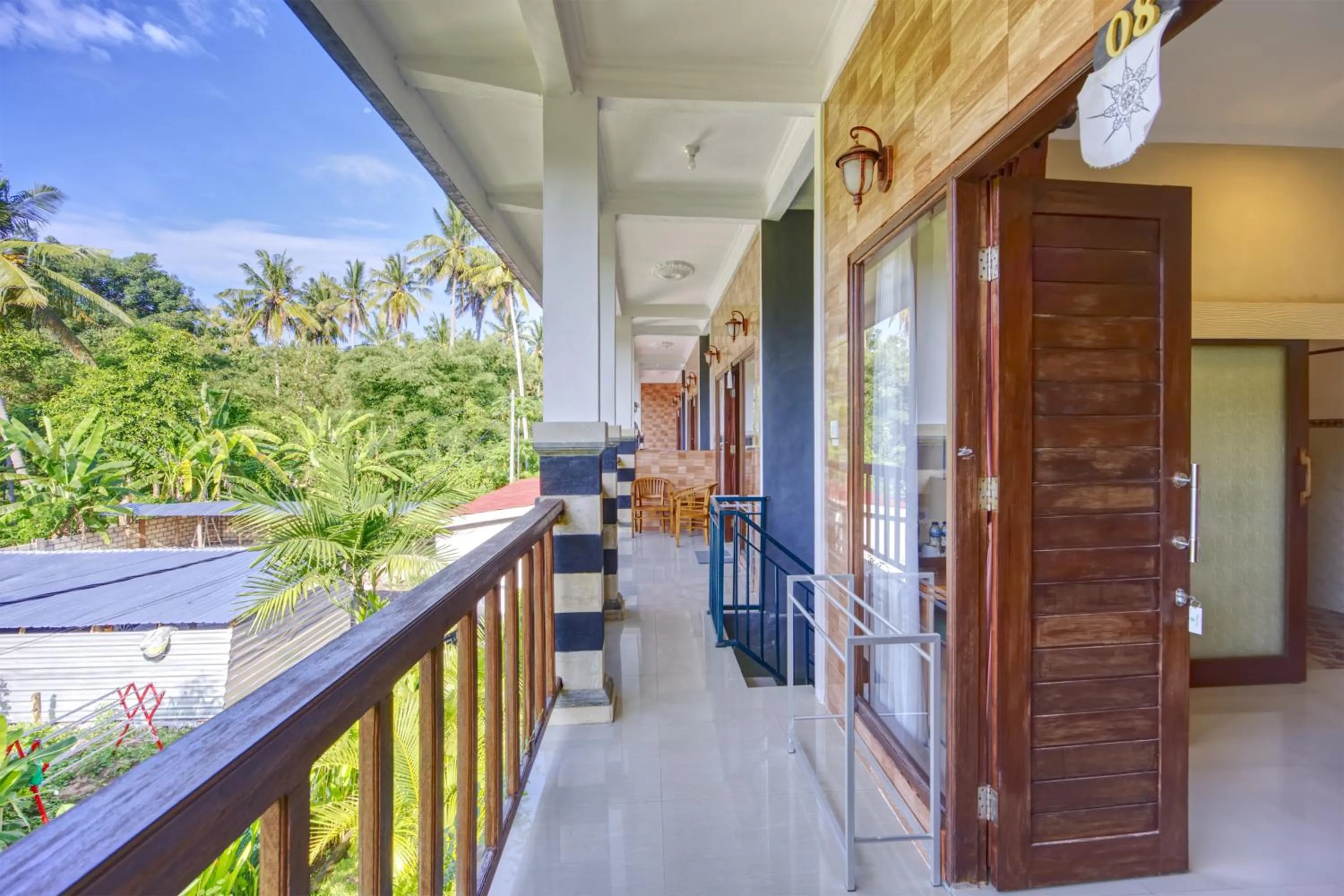 Patio in Ped Cottage