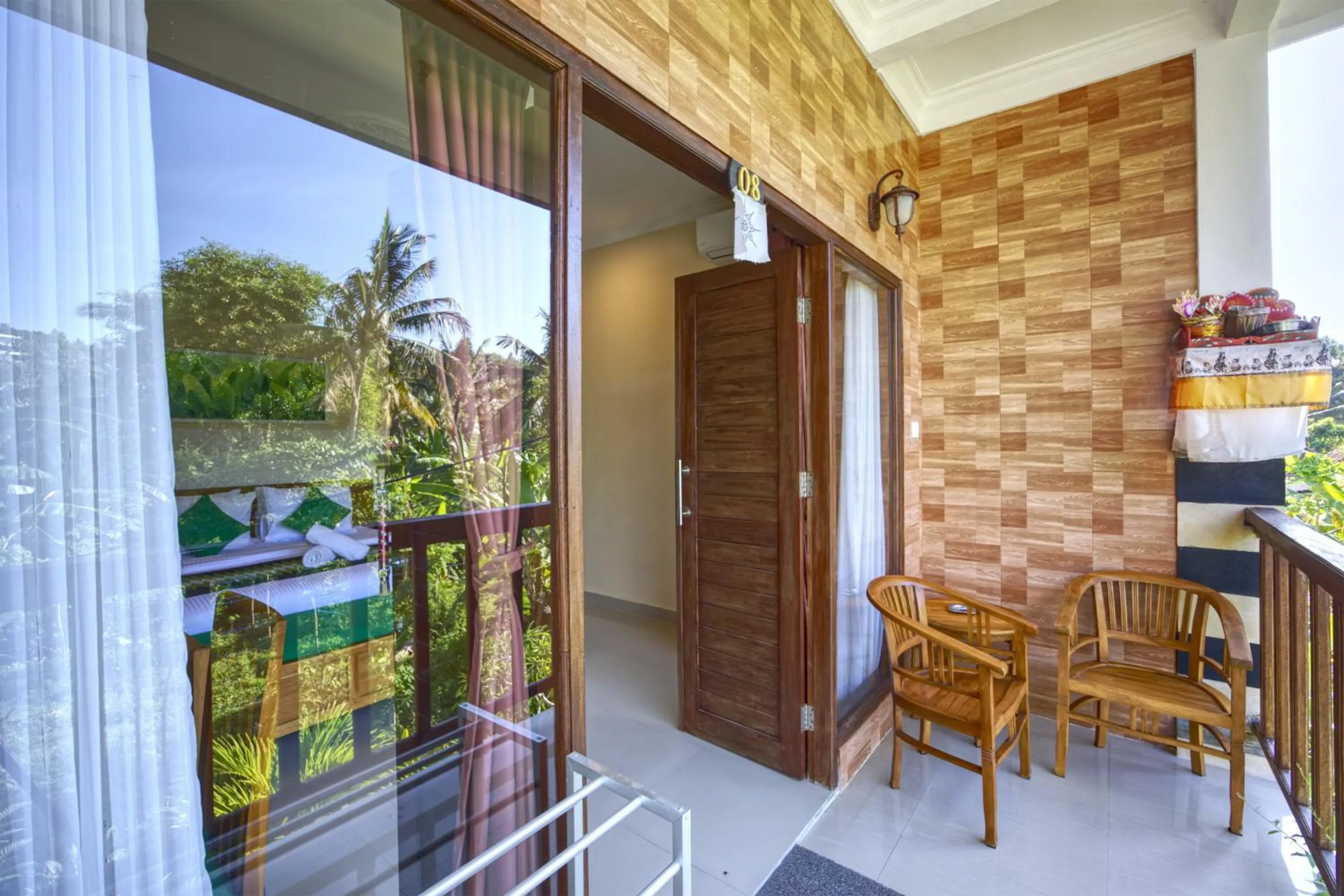 Patio in Ped Cottage