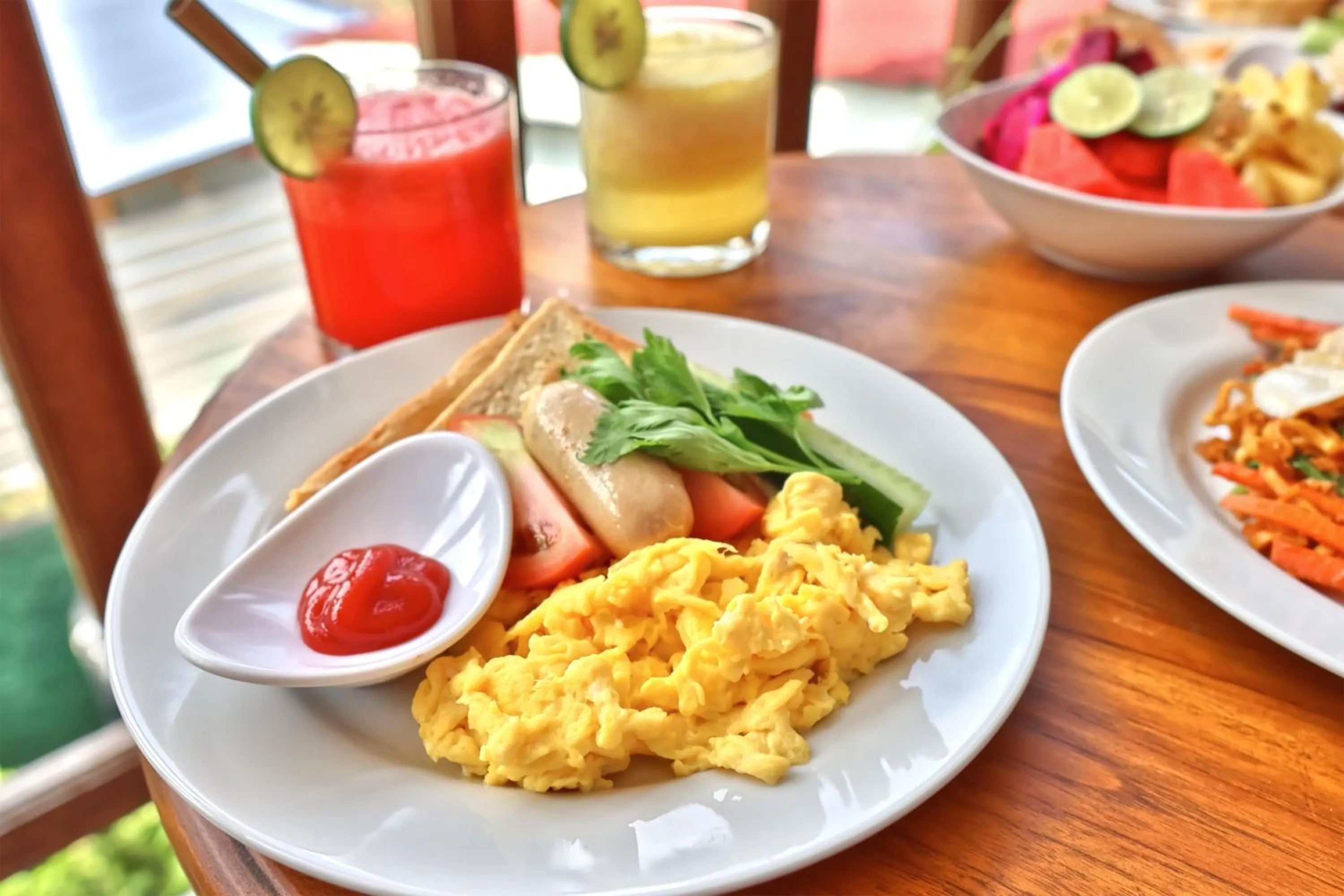 Food and drinks in Ped Cottage